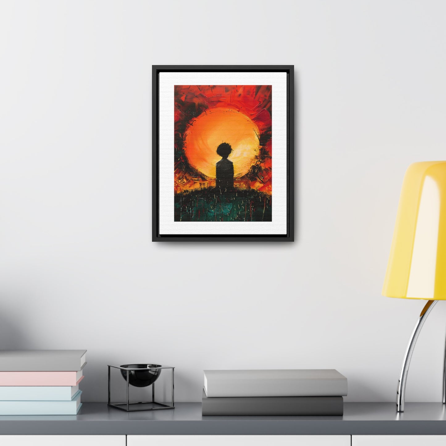 A Dawn of Promise - Framed Canvas Wall Art