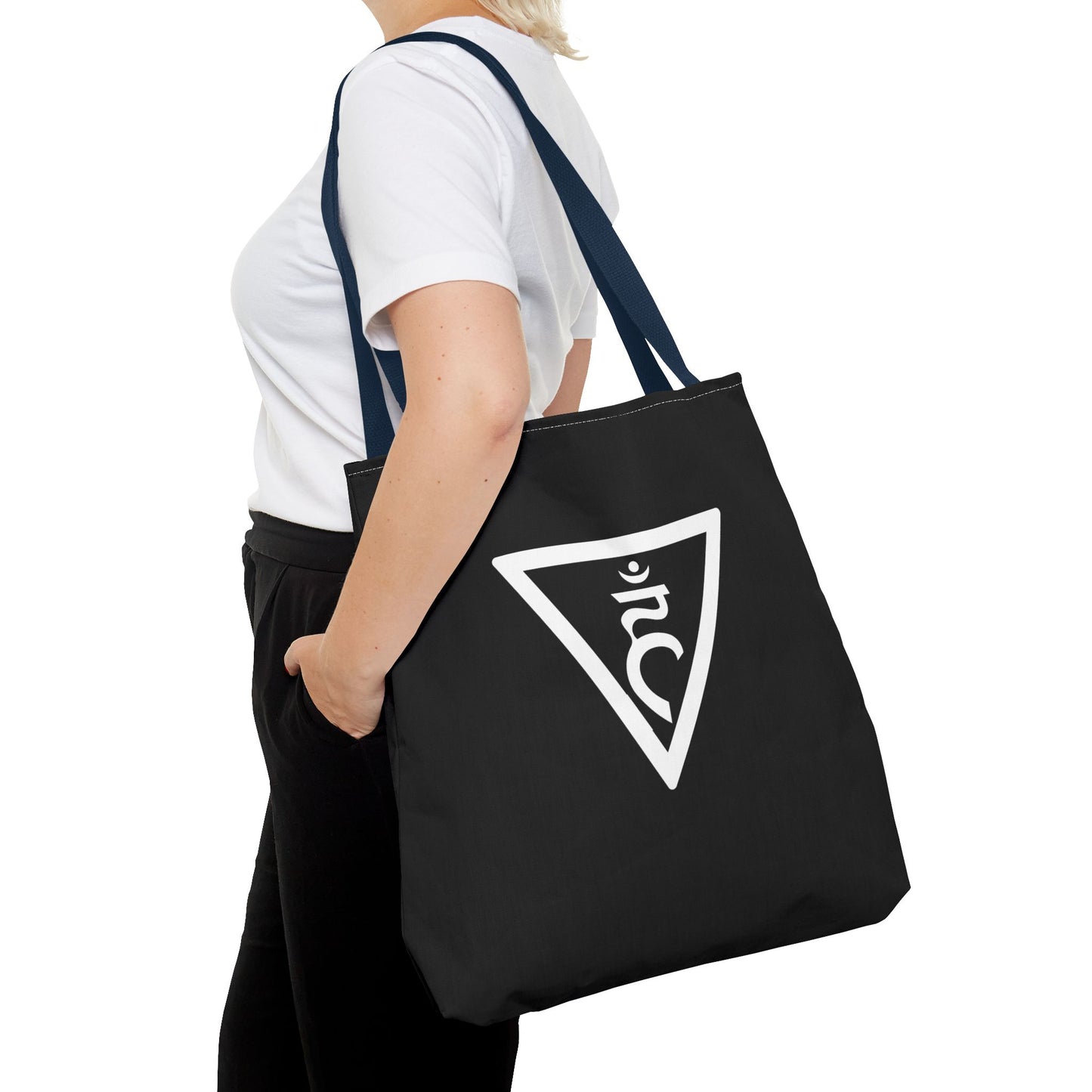 Throat & Third Eye Chakras Heartware Symbols Tote Bag