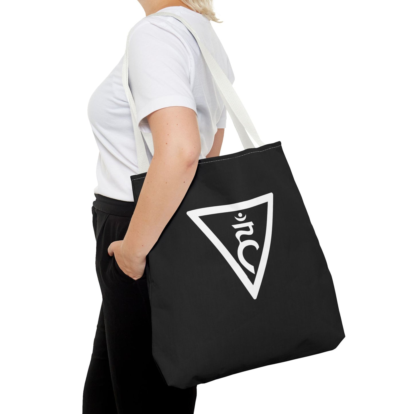 Throat & Third Eye Chakras Heartware Symbols Tote Bag