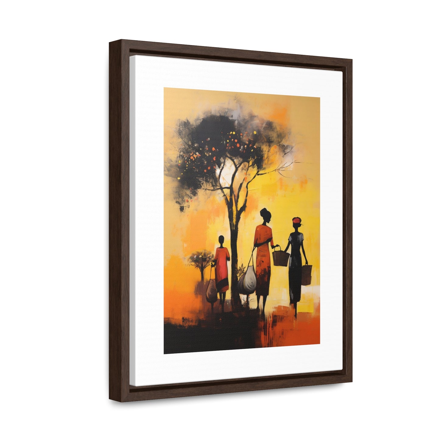 Baskets of Bond and Grace - Framed Canvas Wall Art