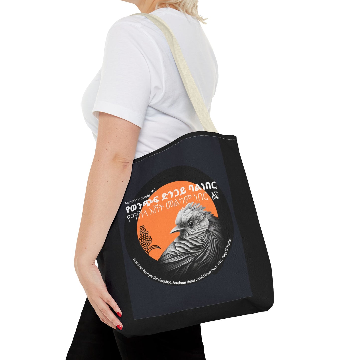 Naughty Proverbs Tote Bag Tigers & Birds