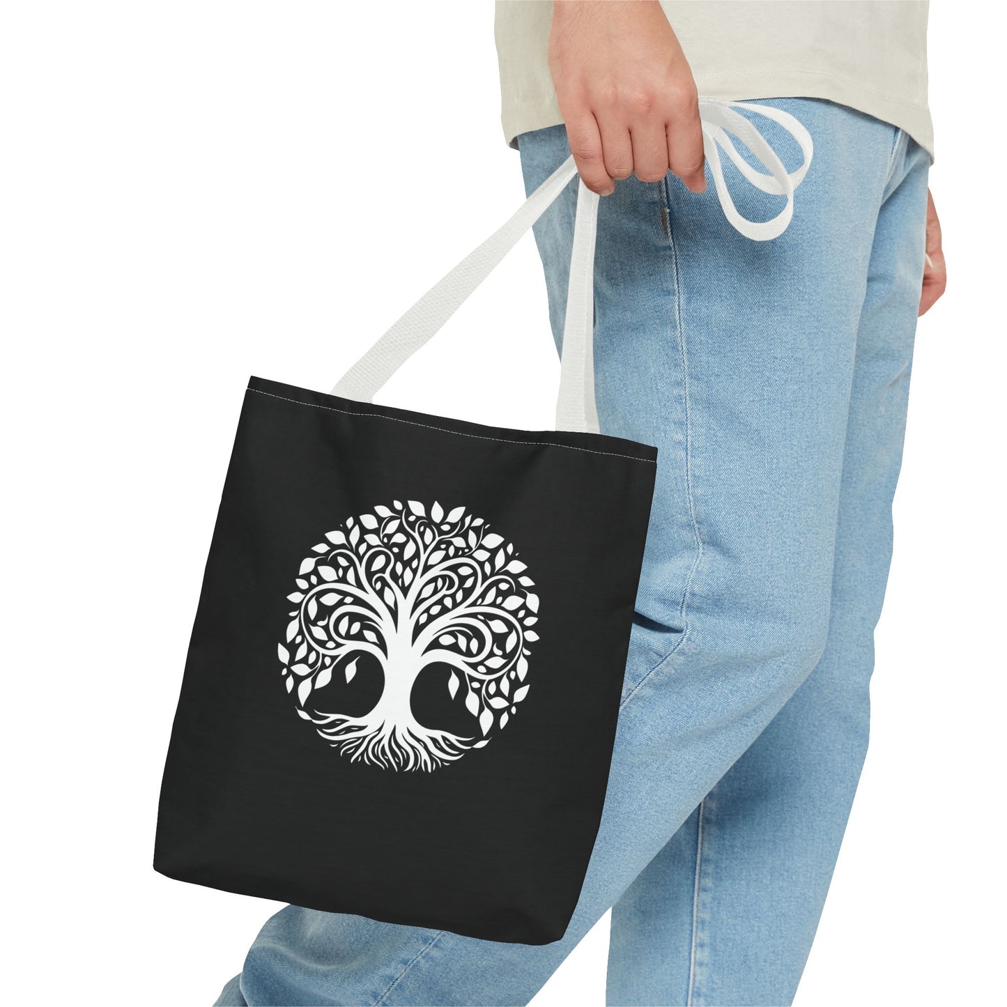 Tree of Life & Mandala Heartware Symbols Tote Bag