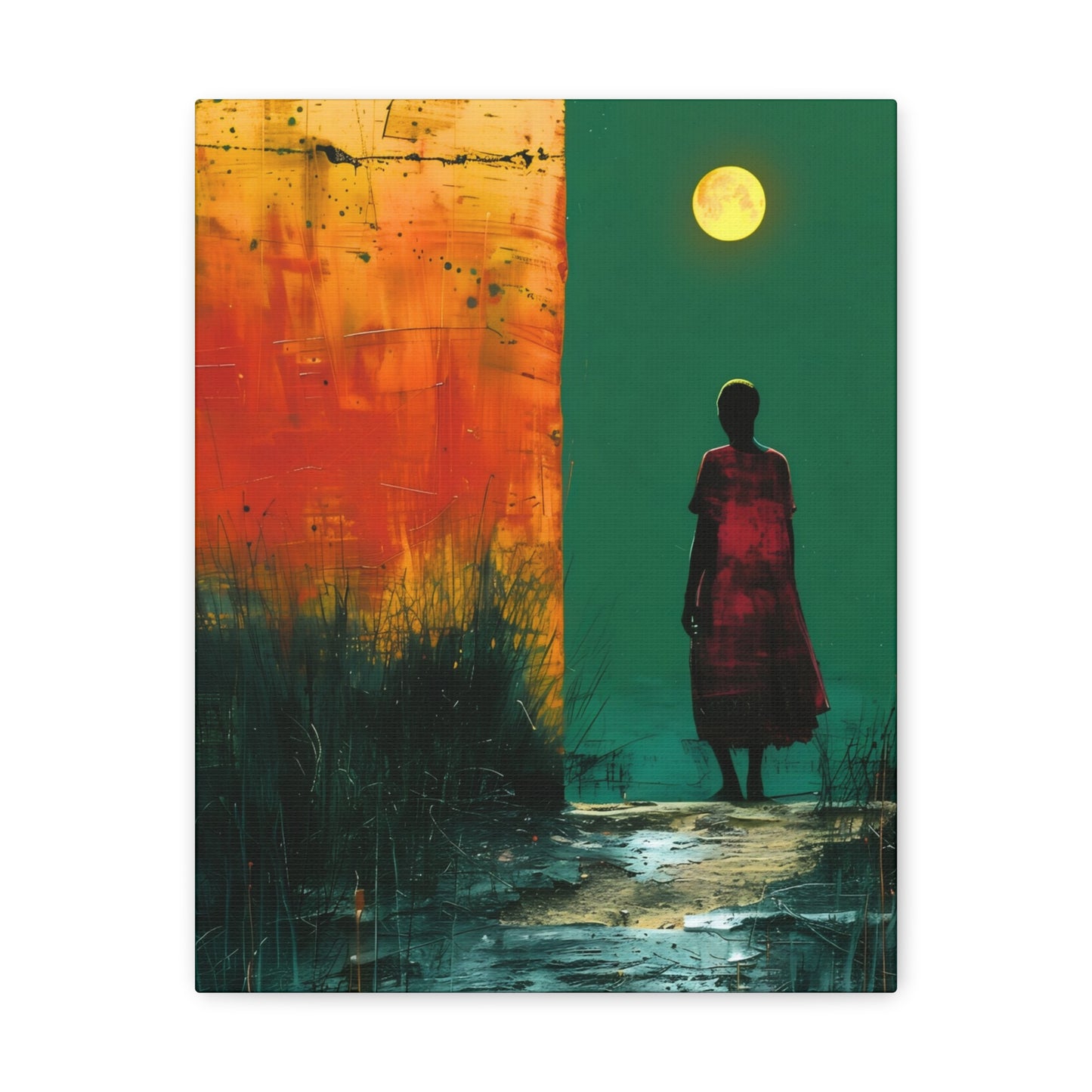 Turned the Corner - Canvas Wall Art