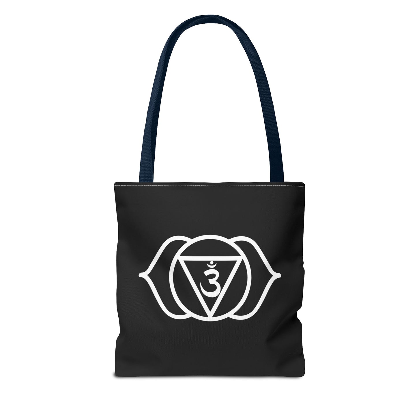 Throat & Third Eye Chakras Heartware Symbols Tote Bag