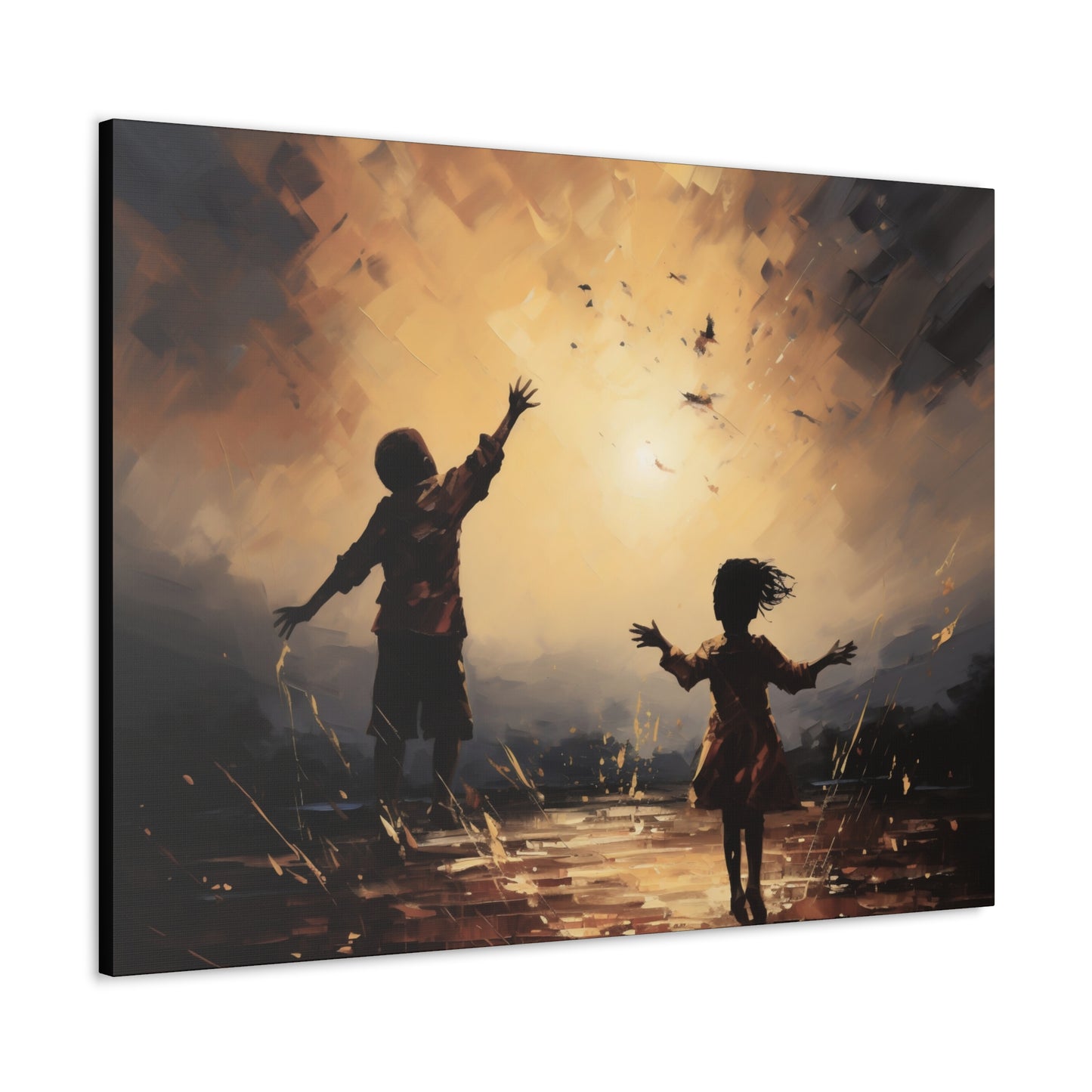 Playing with Light - Canvas Wall Art