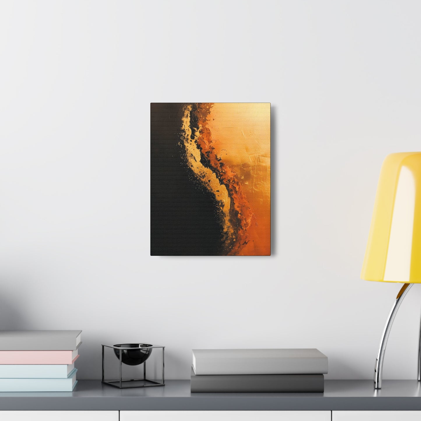 Yin Yang Shore - Canvas Wall Art
