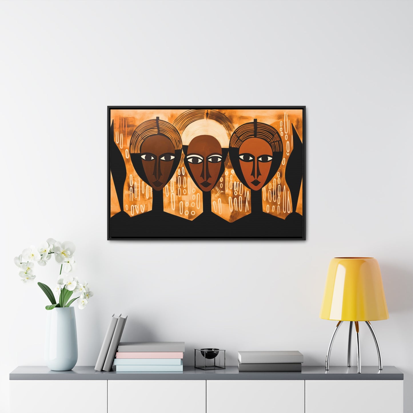 Guardian Angels - Framed Canvas Wall Art