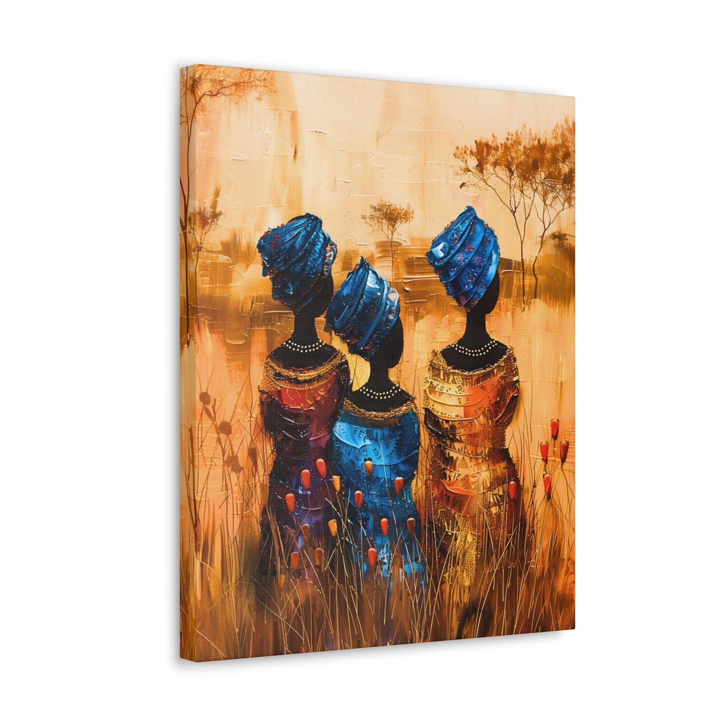 Sisters of the Savannah - Canvas Wall Art