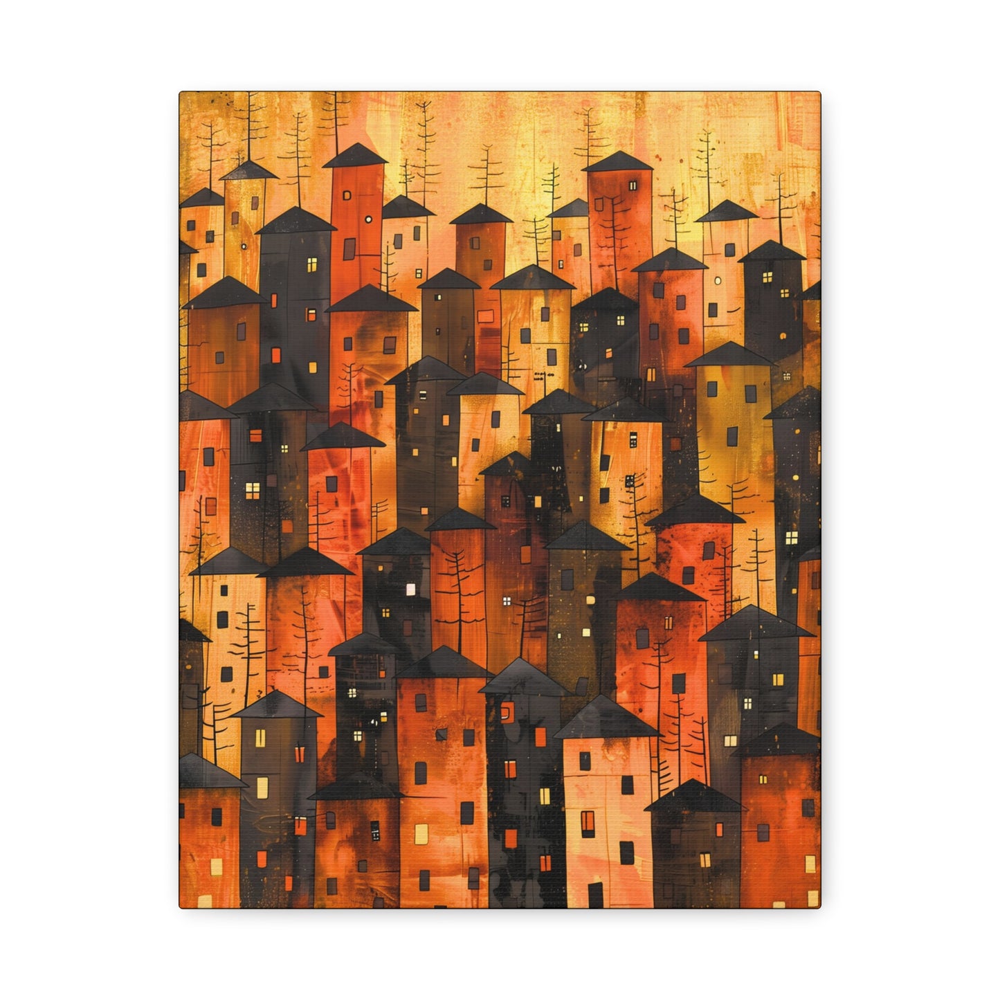 City of Inner Heights - Canvas Wall Art