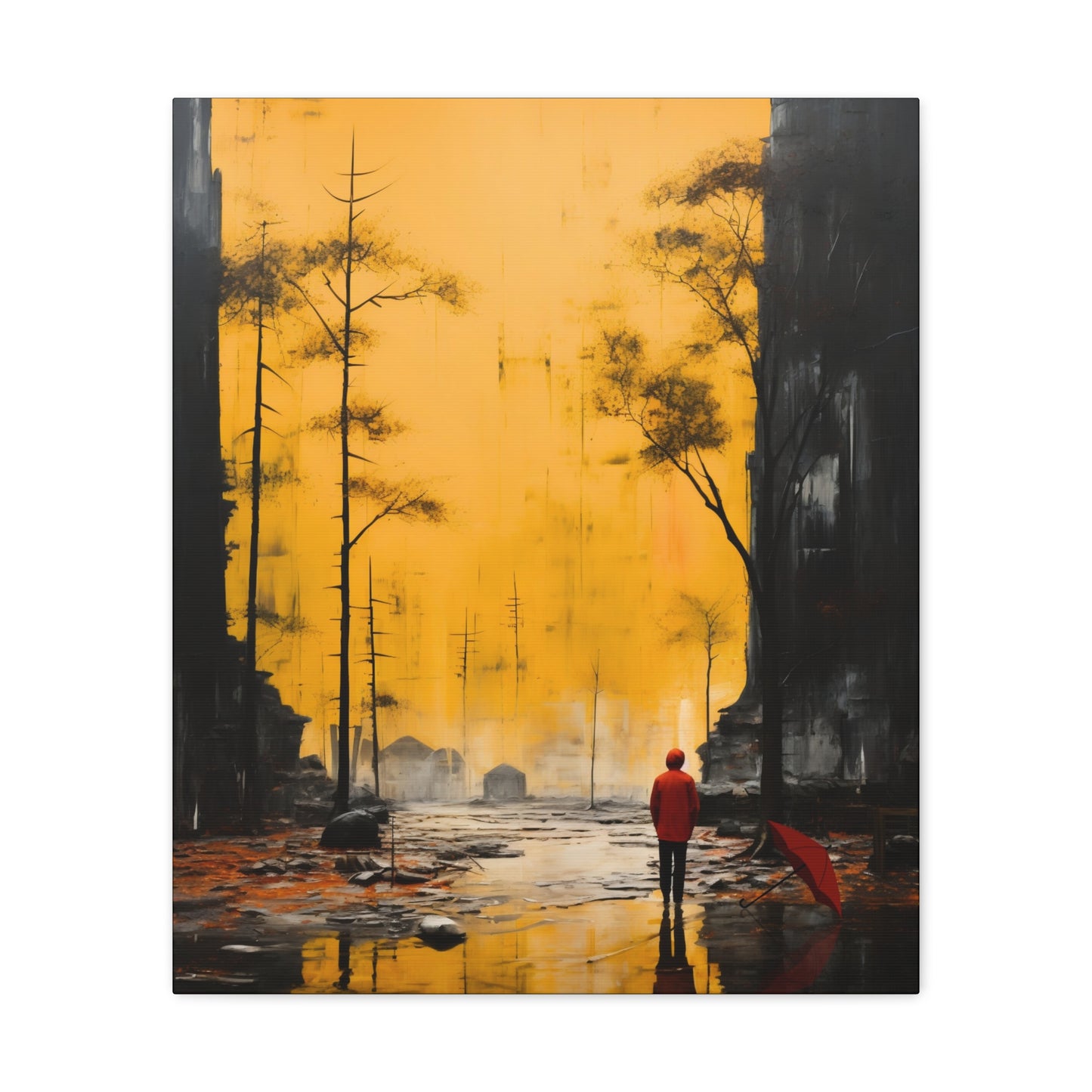 Unveiling the Sky - Canvas Wall Art