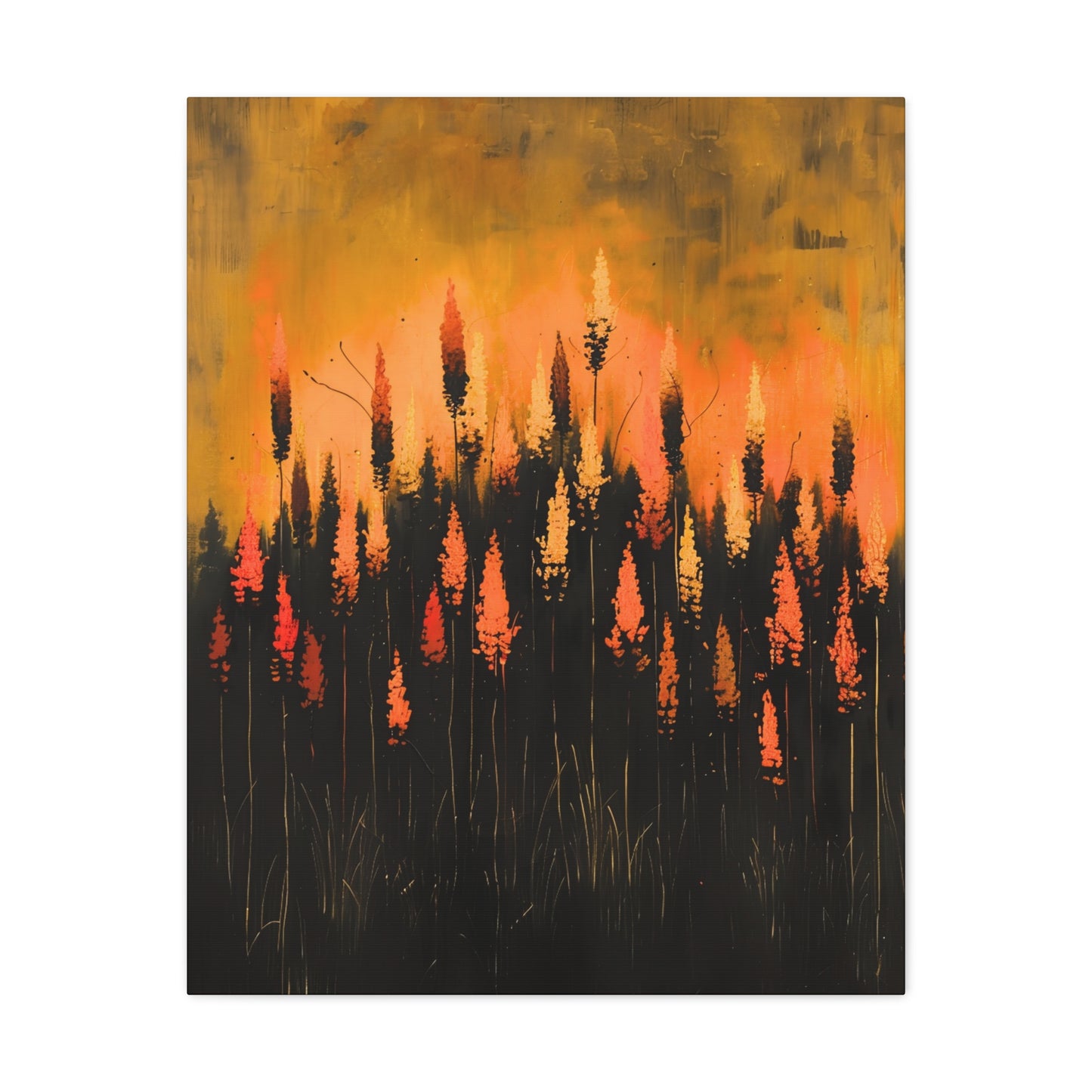 The Calm Before the Bloom - Canvas Wall Art