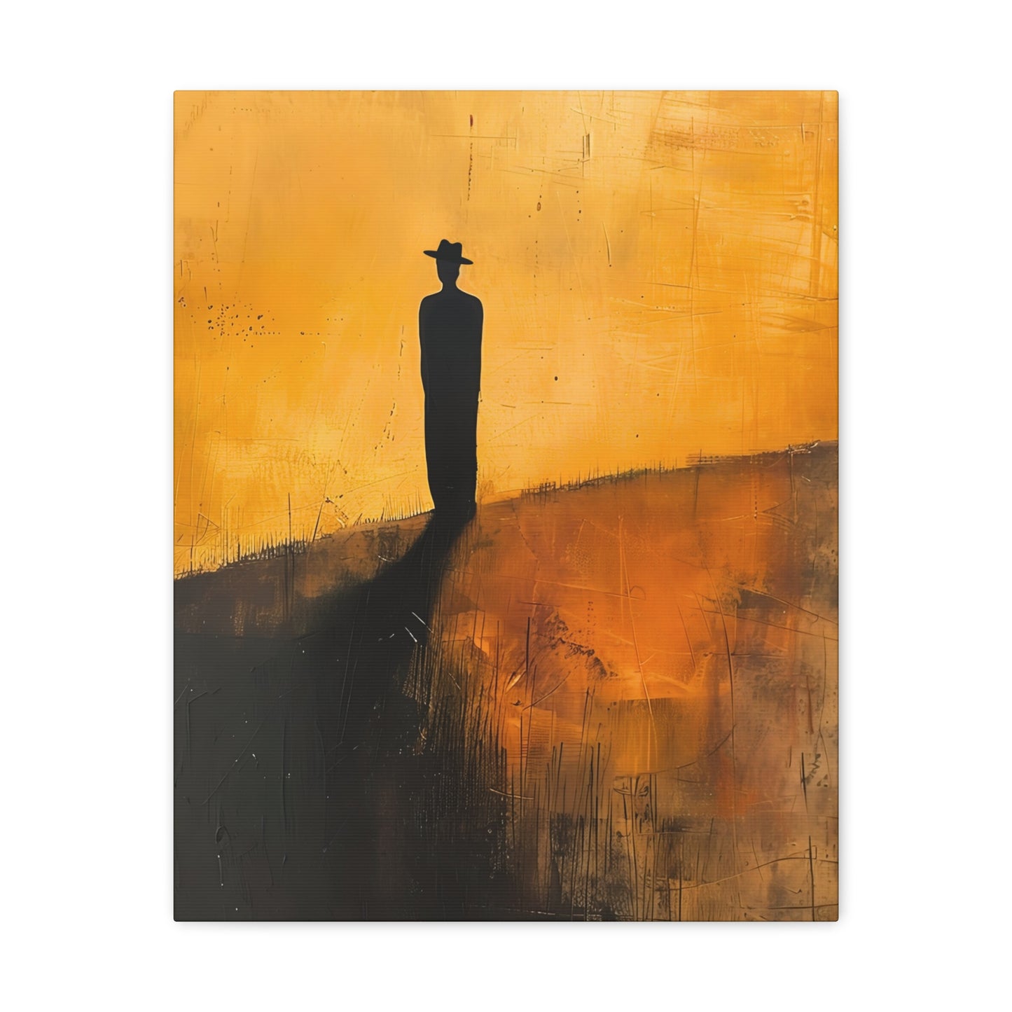 Alone, not Lonely - Canvas Wall Art