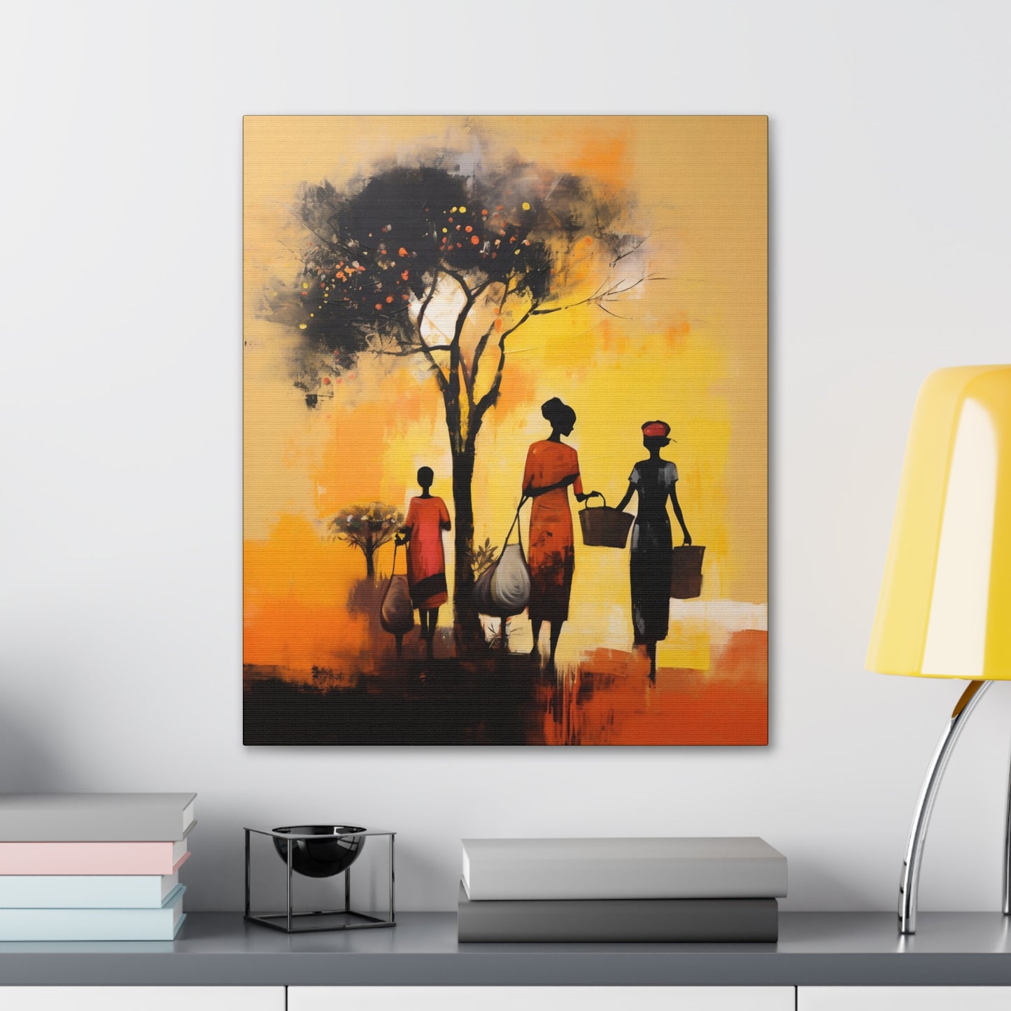Baskets of Bond and Grace - Canvas Wall Art