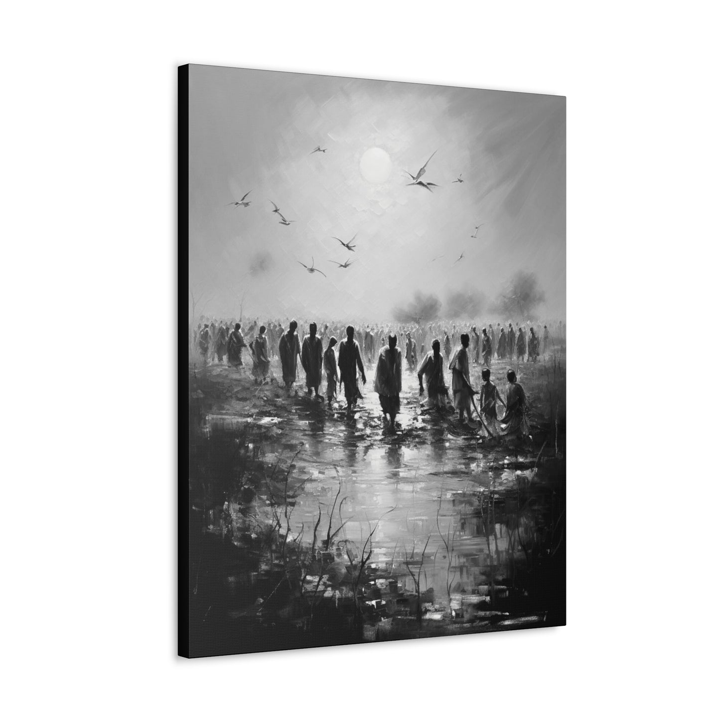 Exodus - Canvas b&w Wall Art