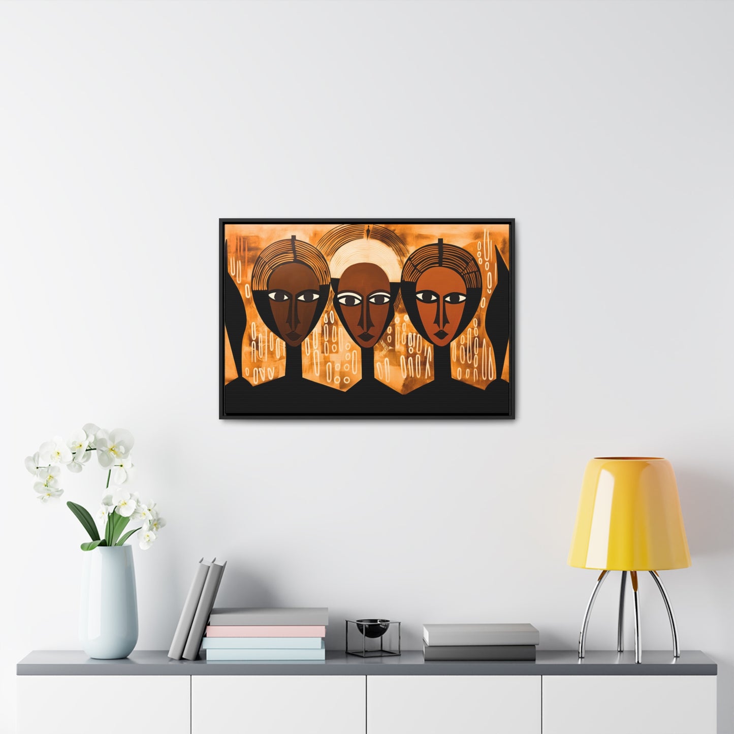 Guardian Angels - Framed Canvas Wall Art