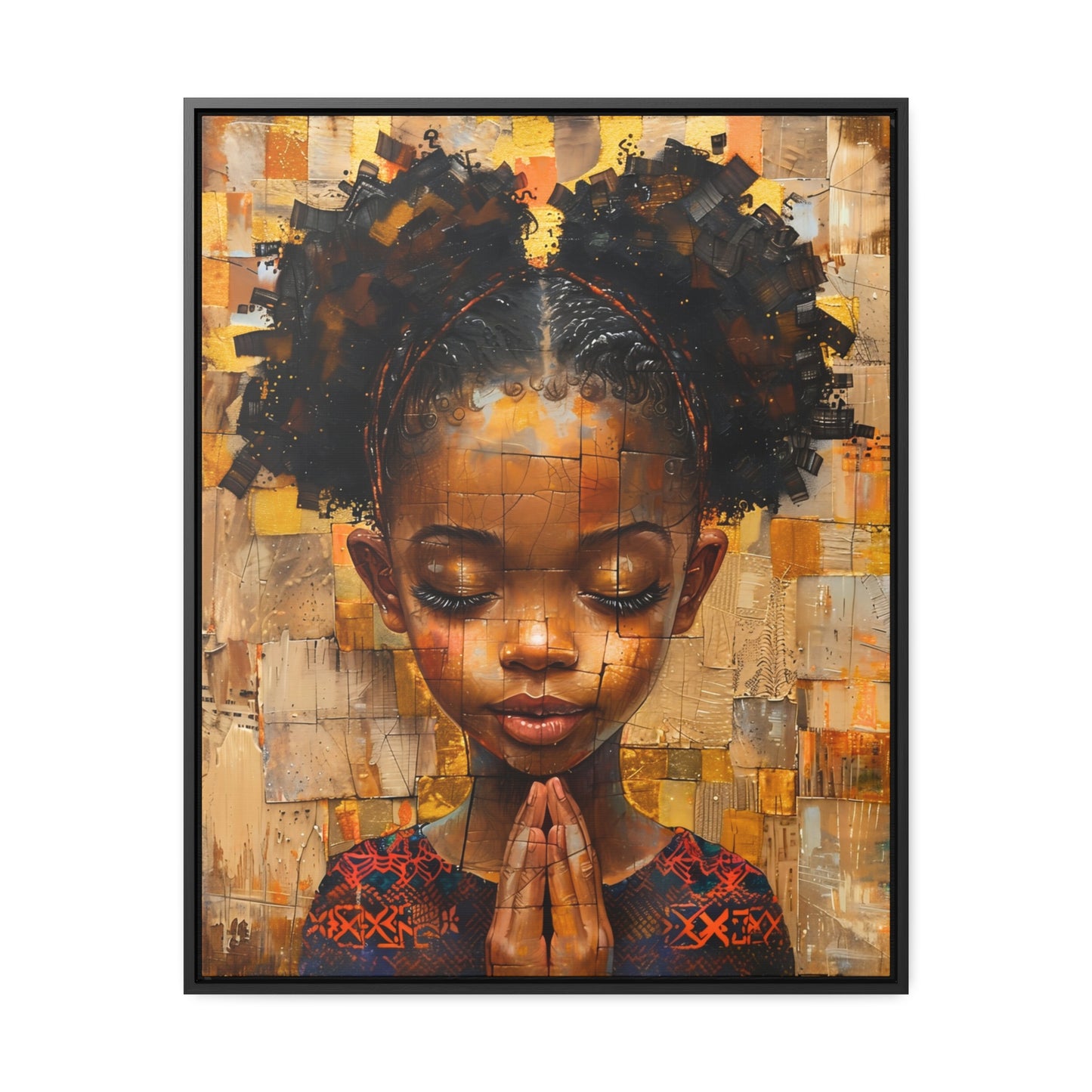 Whispers of Hope - Framed Canvas Wall Art
