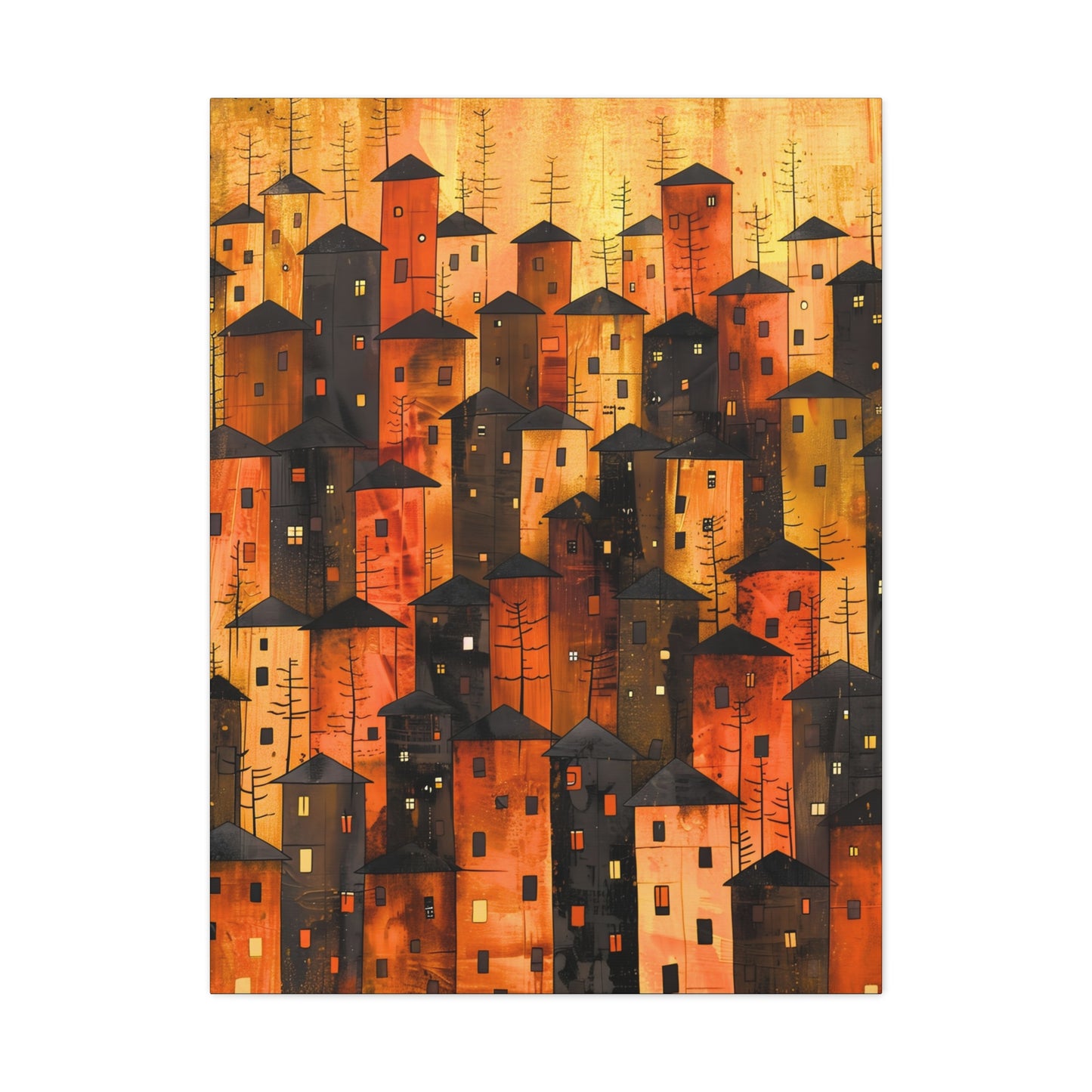 City of Inner Heights - Canvas Wall Art