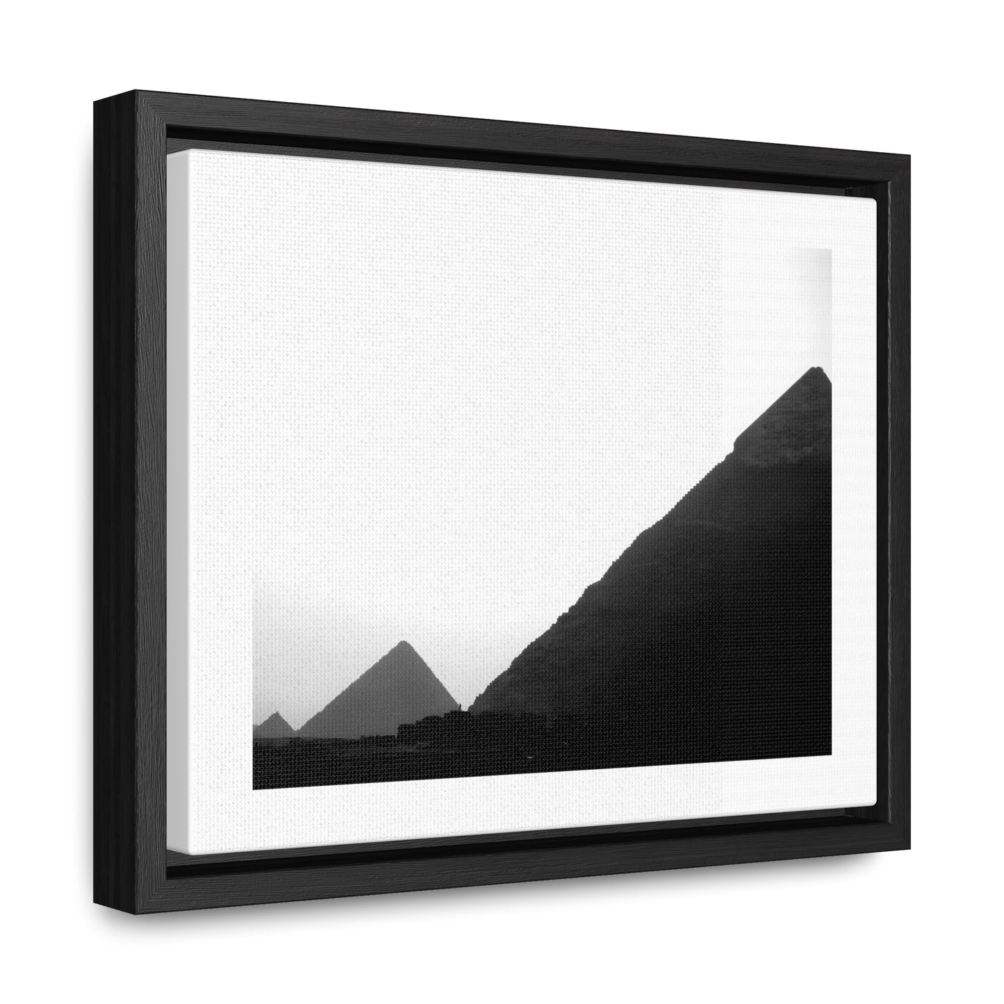 Timeless Echoes - Framed Canvas Photography b&w
