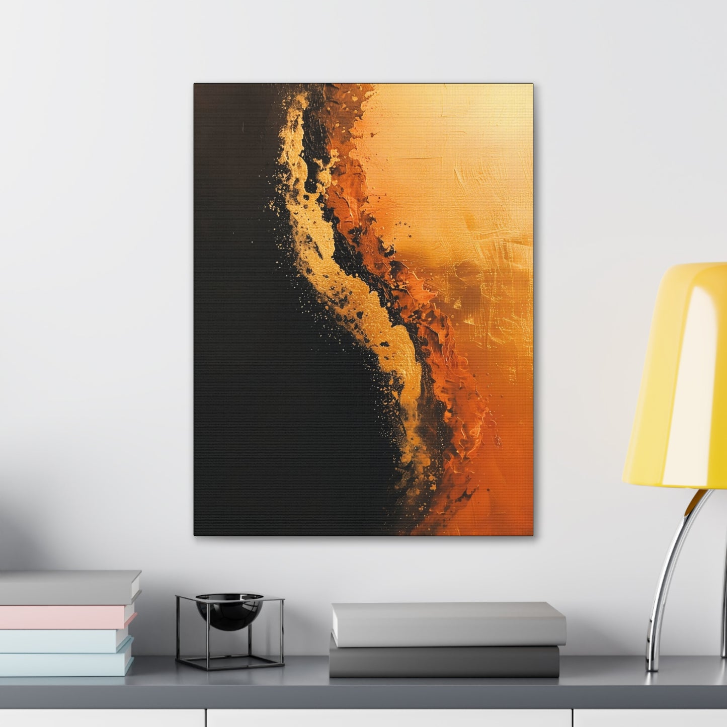 Yin Yang Shore - Canvas Wall Art
