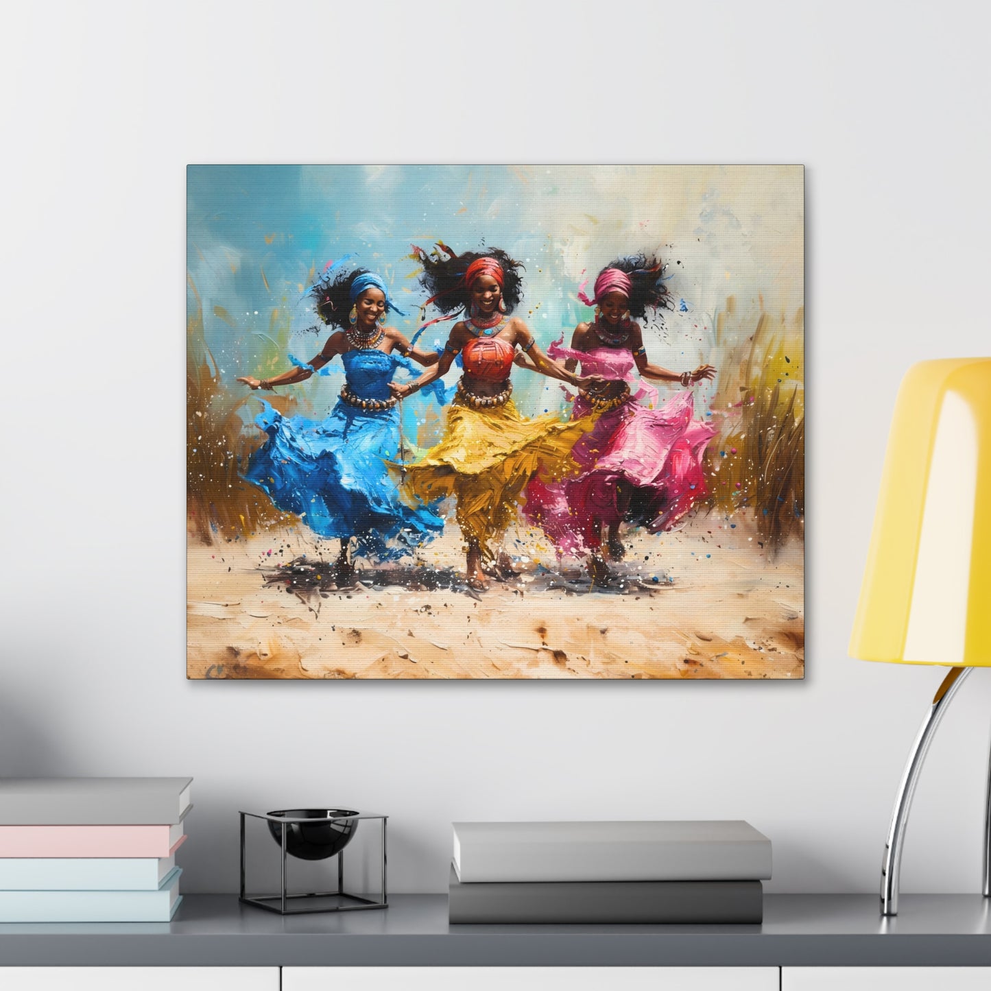 Windswept Rhythm - Canvas Wall Art