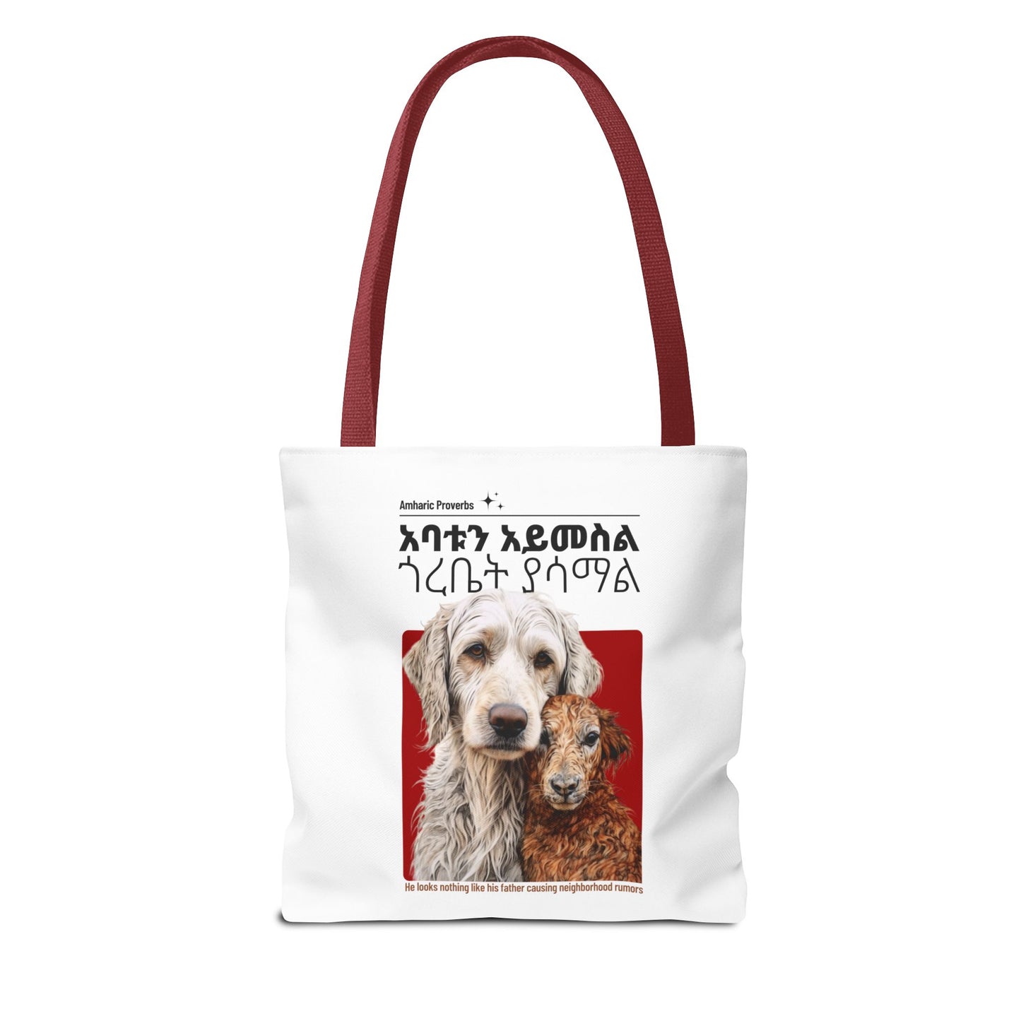 Naughty Proverbs Tote Bag Cats & Dogs