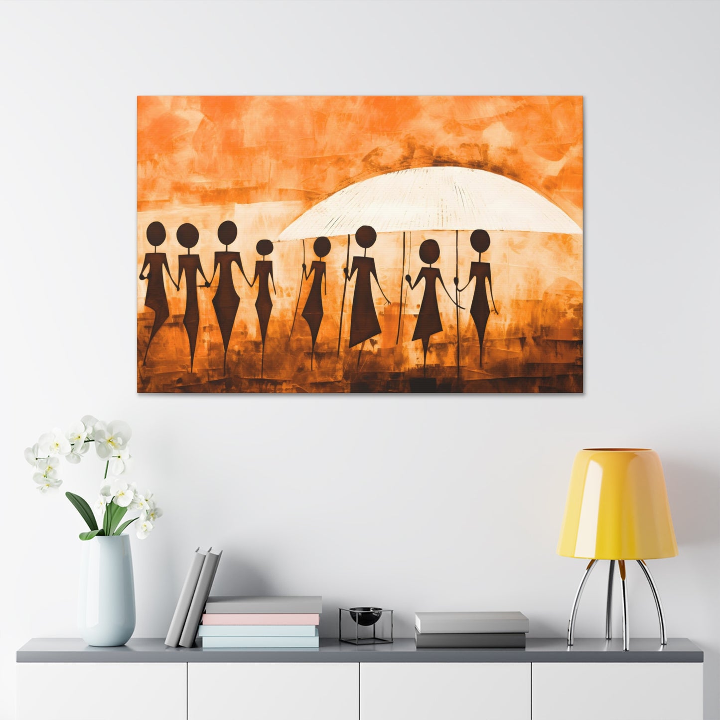 ስንቅ's Divine Design - Canvas Wall Art