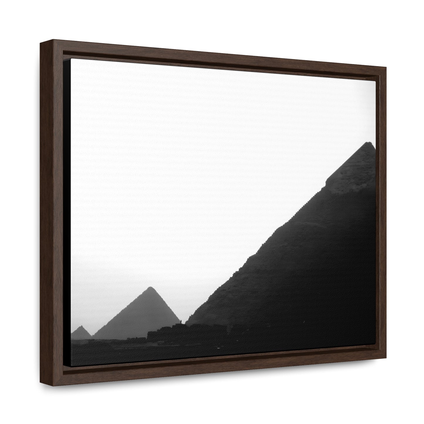 Timeless Echoes - Framed Canvas Photography b&w