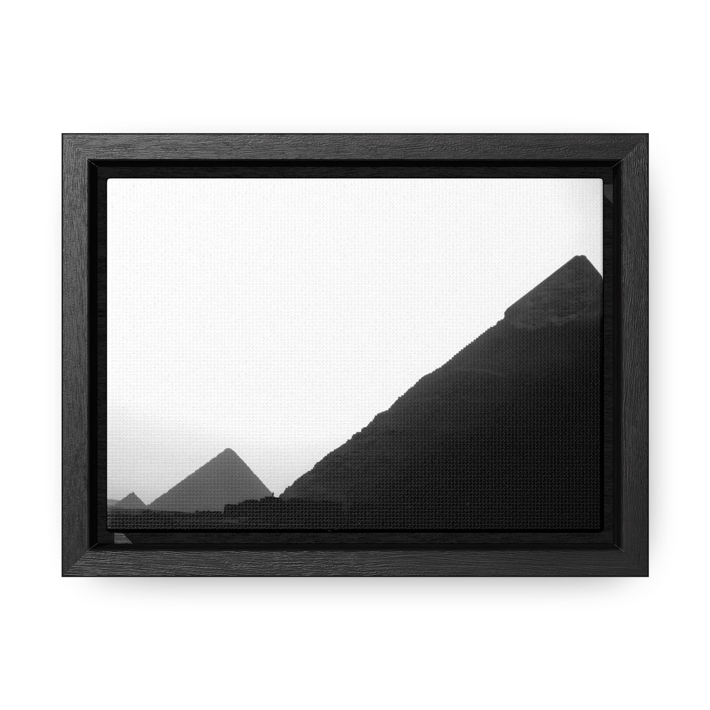 Timeless Echoes - Framed Canvas Photography b&w