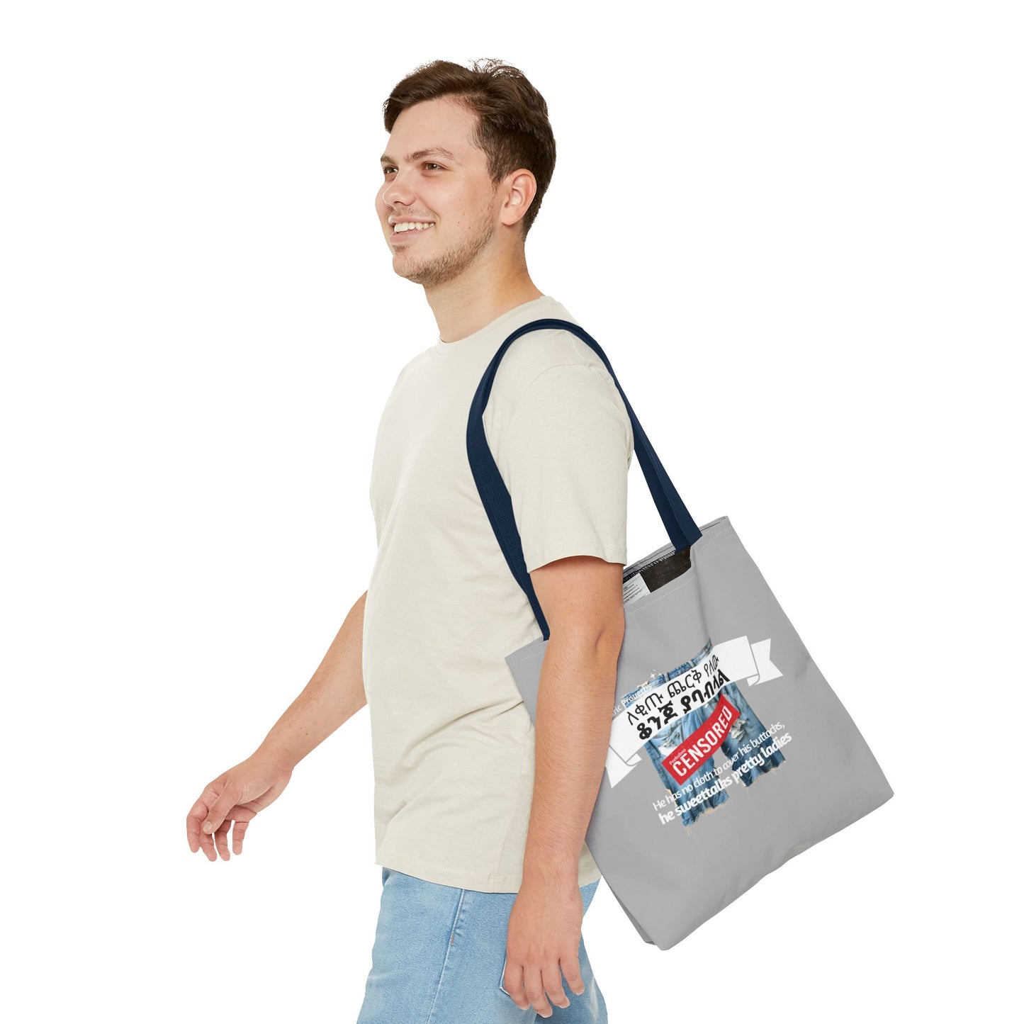 Naughty Proverbs Tote Bag Donkeys & Buttocks