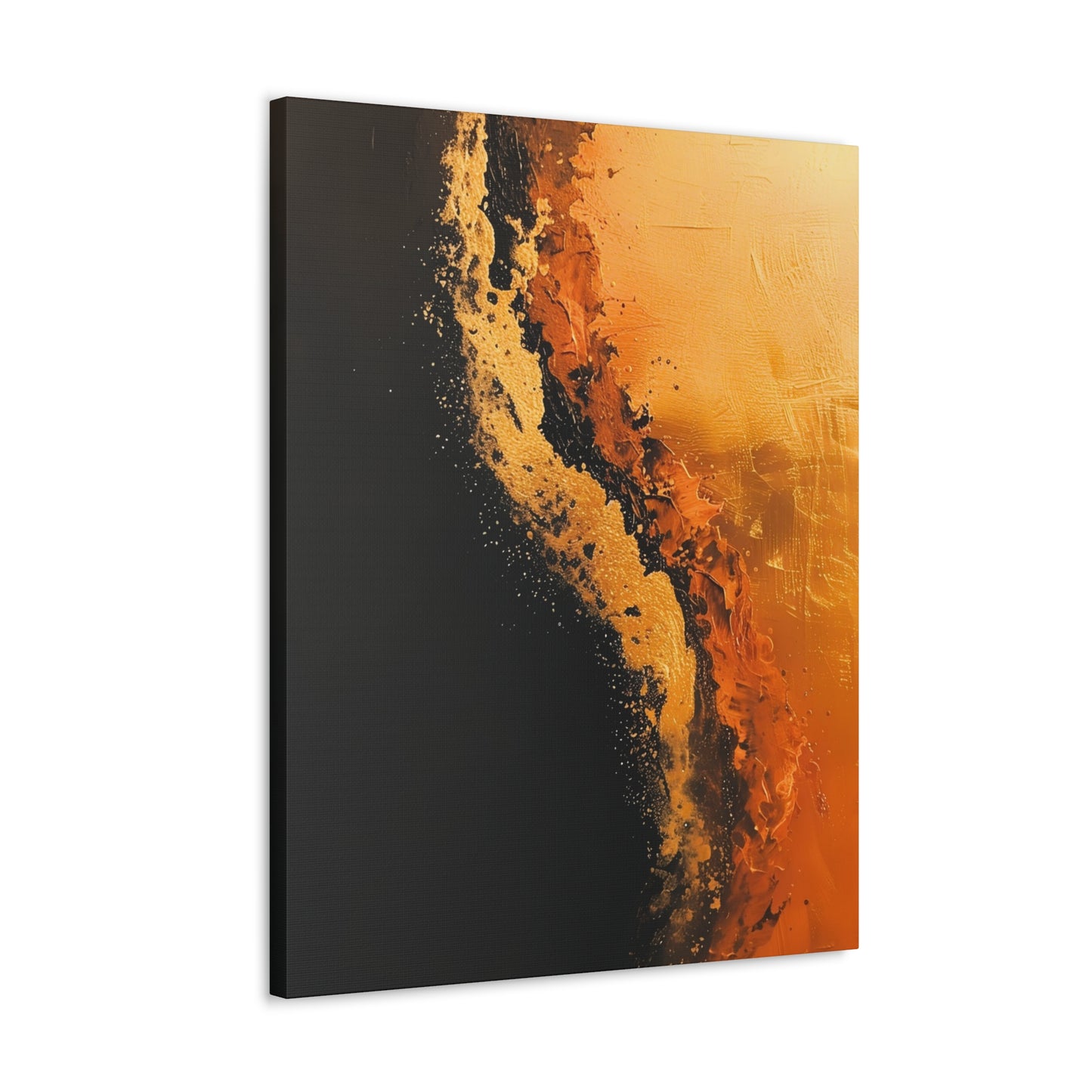 Yin Yang Shore - Canvas Wall Art