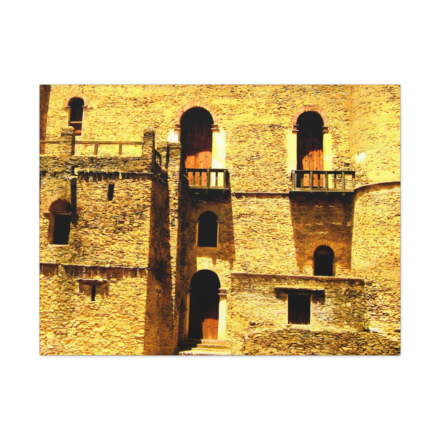 Whispers in Stone - Canvas Photography