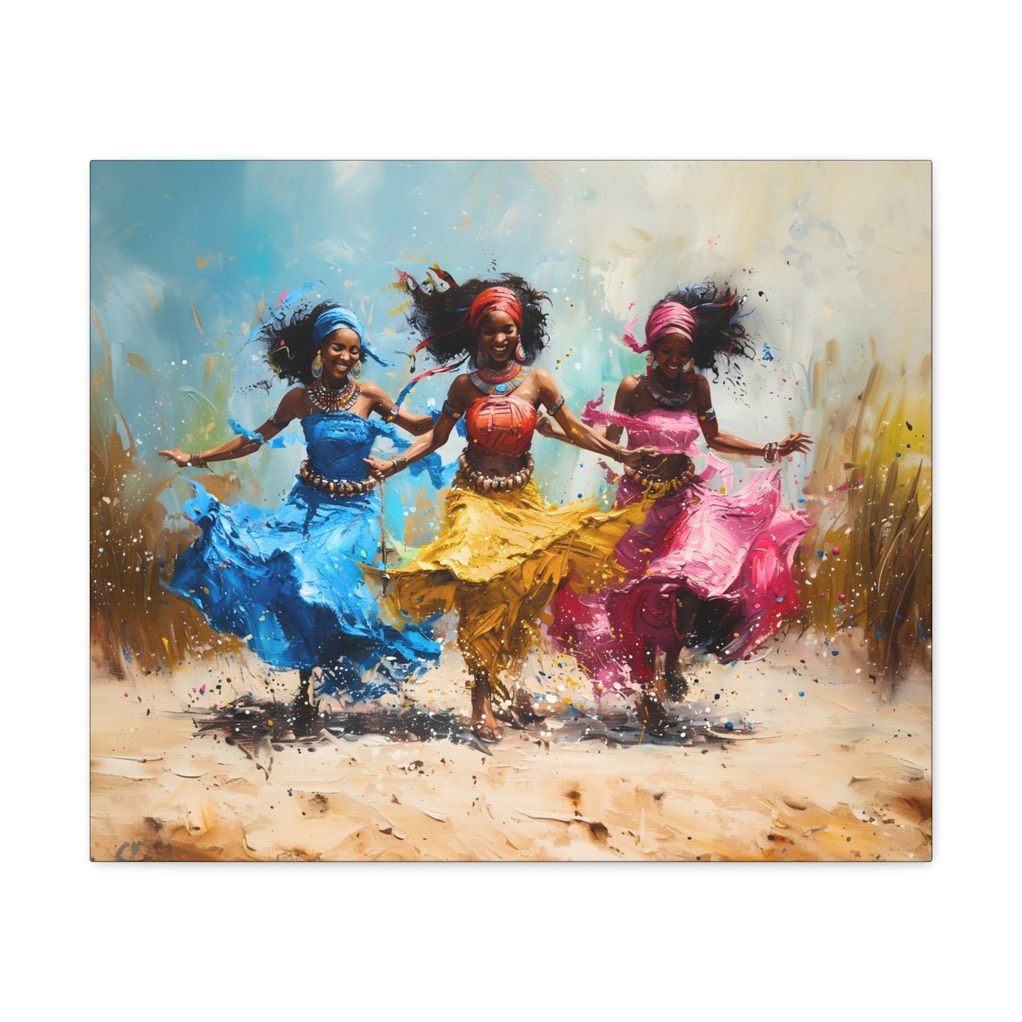 Windswept Rhythm - Canvas Wall Art