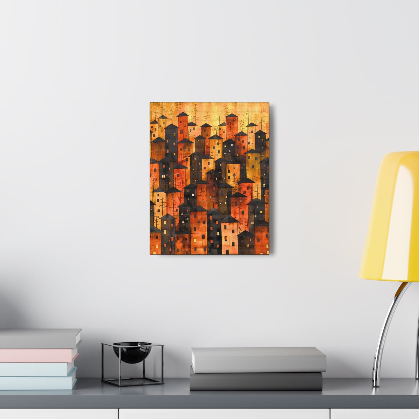 City of Inner Heights - Canvas Wall Art