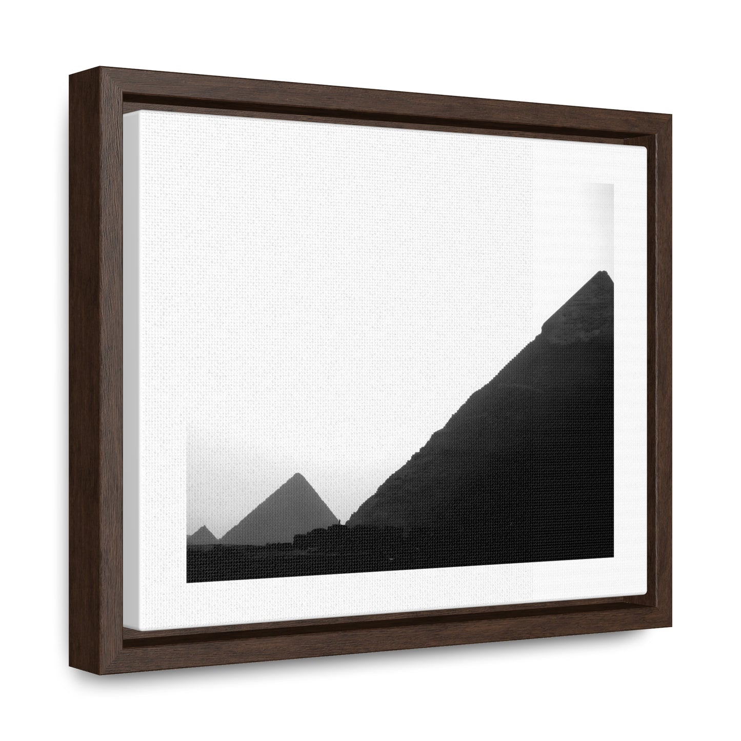 Timeless Echoes - Framed Canvas Photography b&w