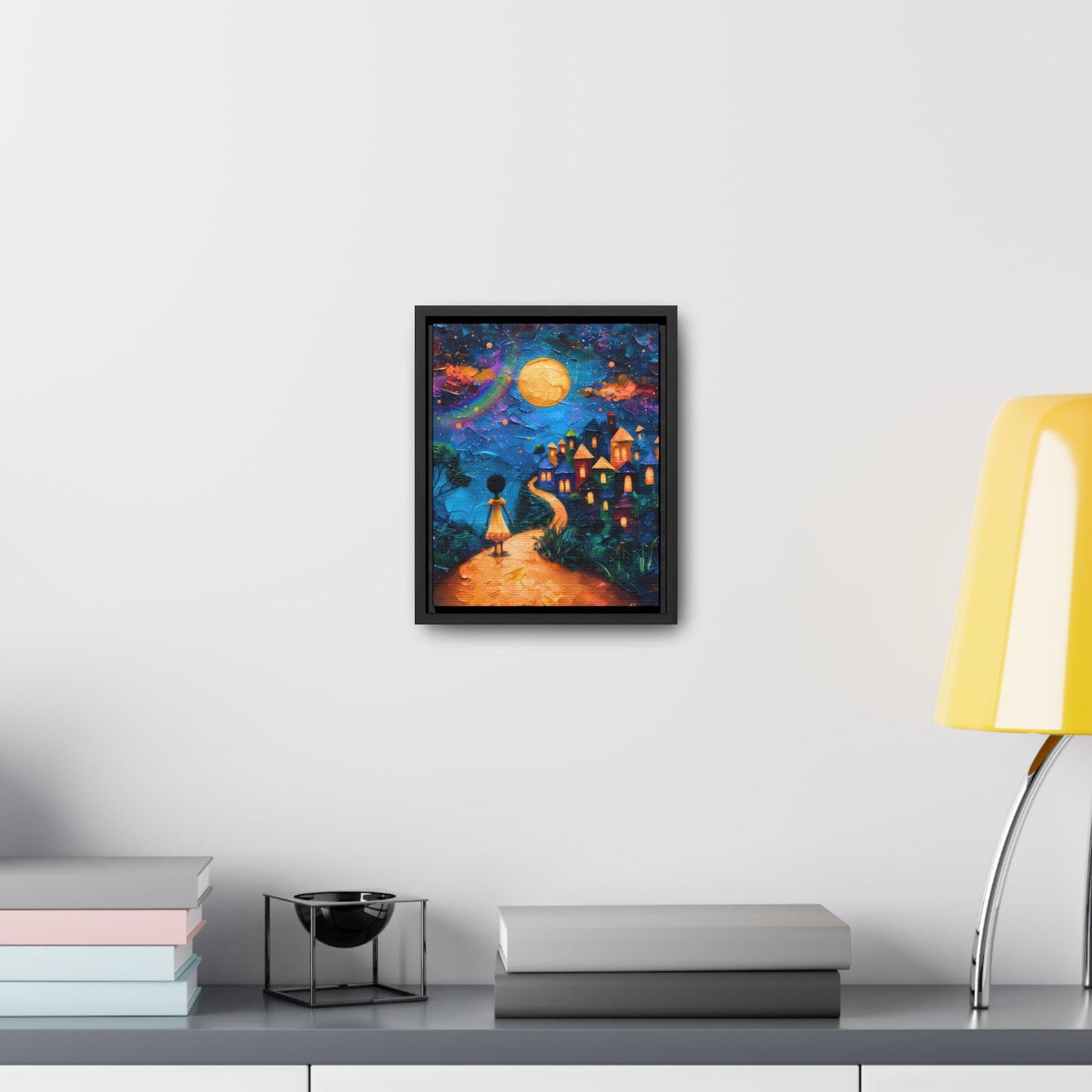 Path to Abundance I - Framed Canvas Wall Art