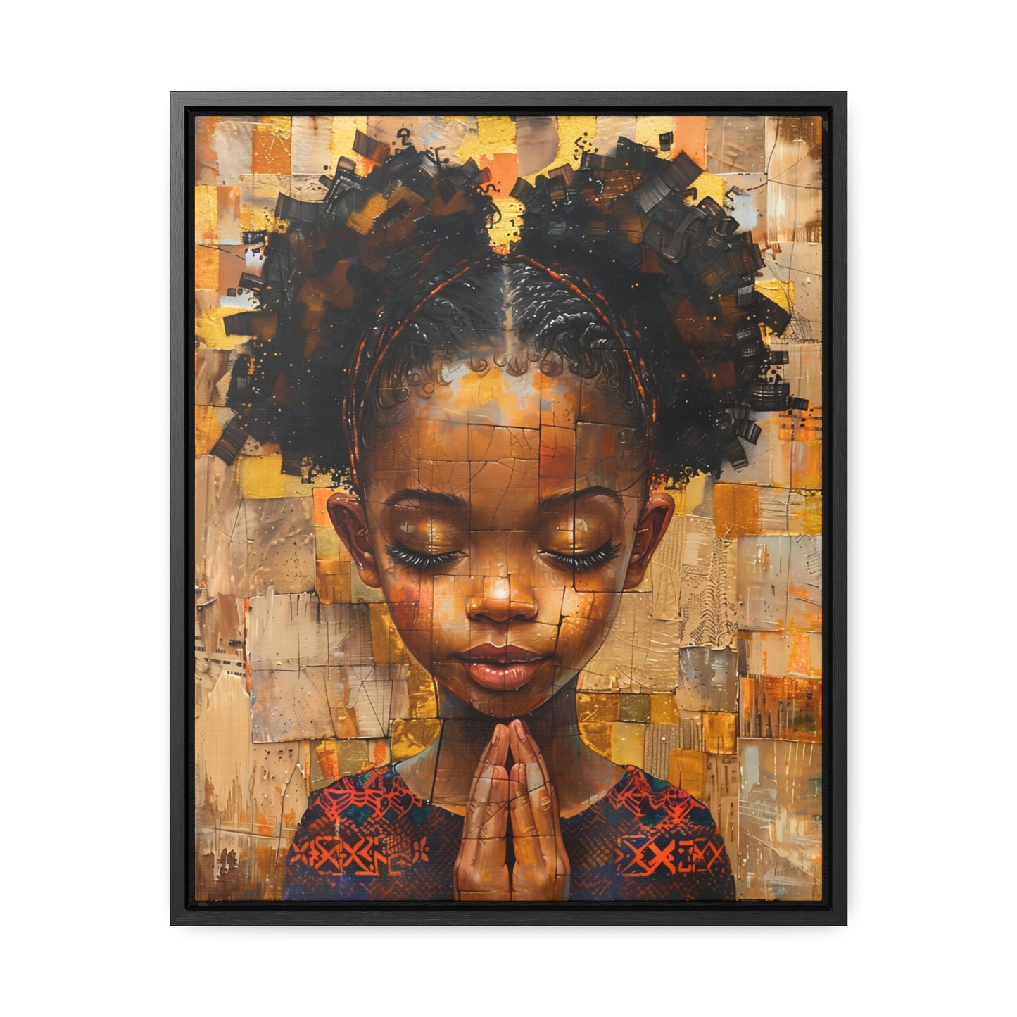 Whispers of Hope - Framed Canvas Wall Art