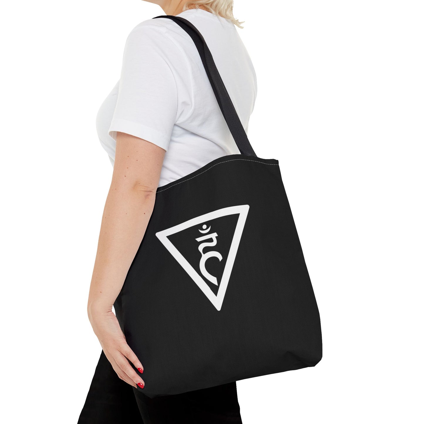 Throat & Third Eye Chakras Heartware Symbols Tote Bag