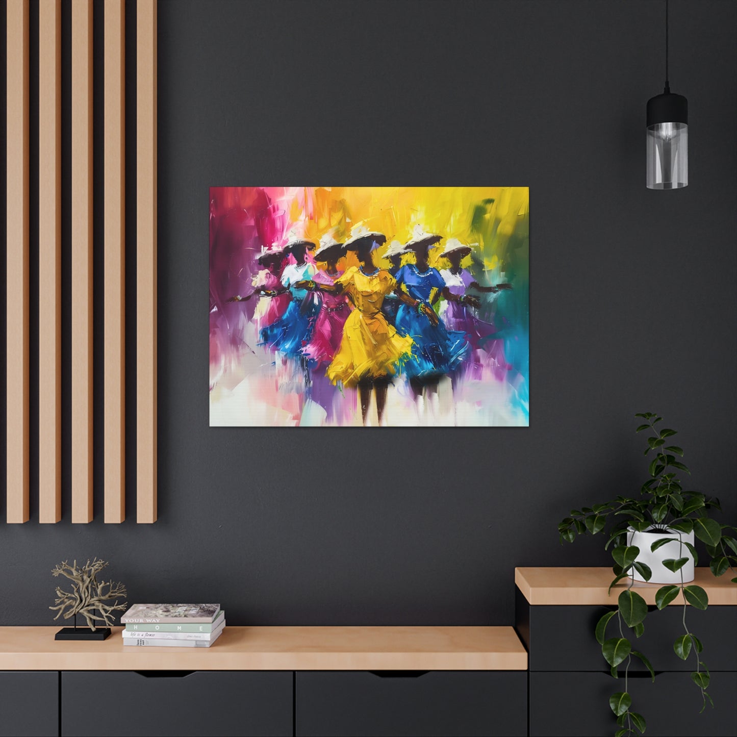 Rhythms of Joy - Canvas Wall Art