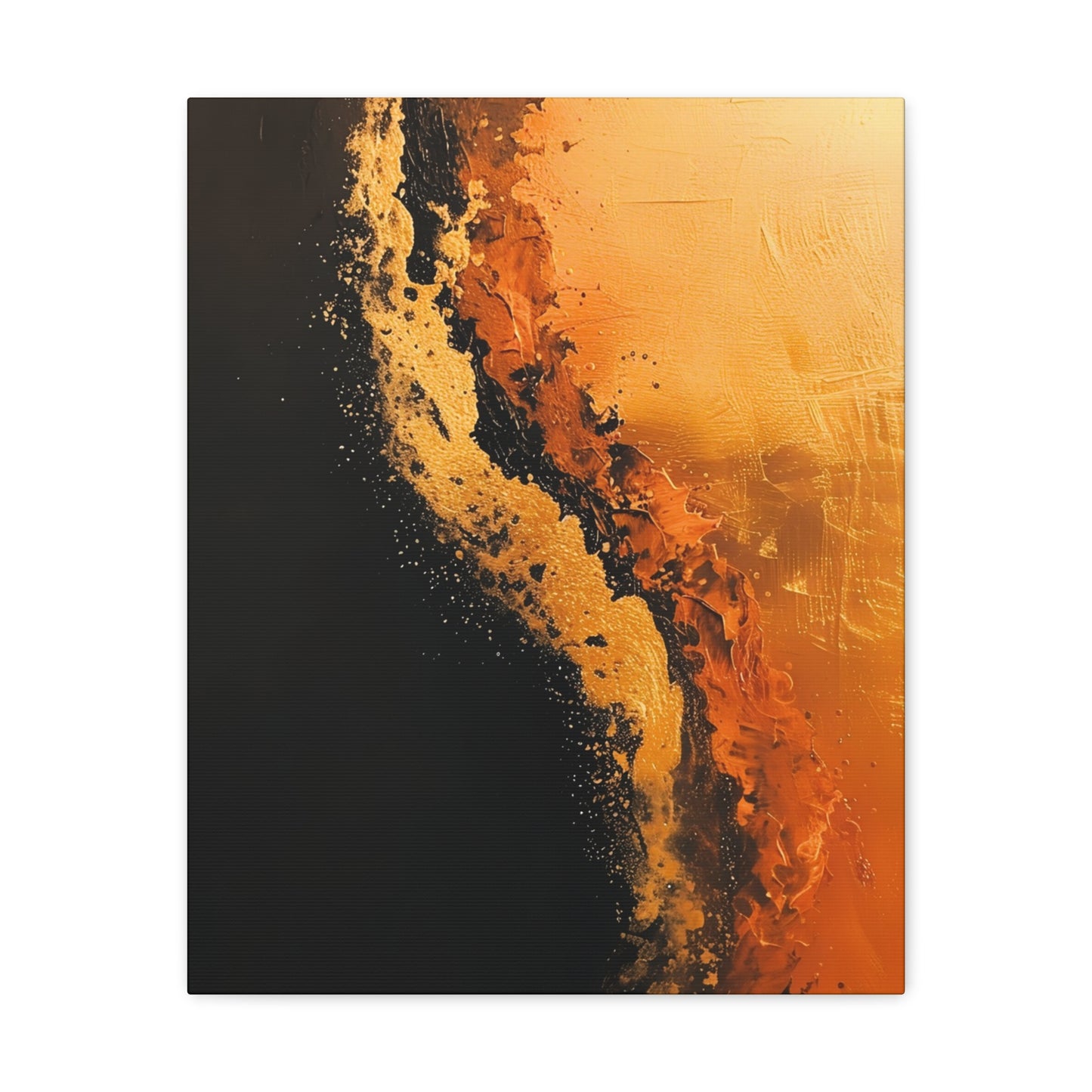 Yin Yang Shore - Canvas Wall Art