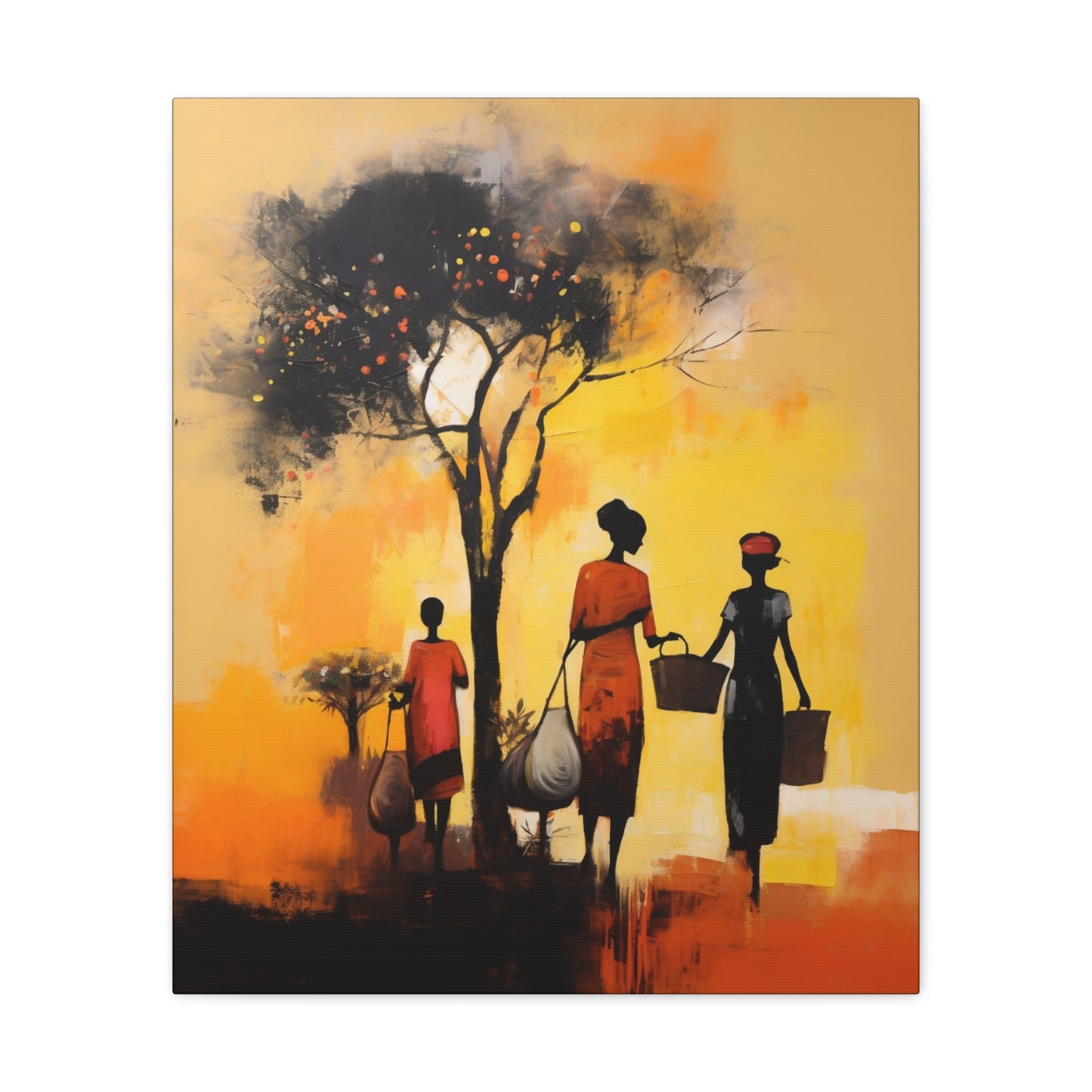 Baskets of Bond and Grace - Canvas Wall Art