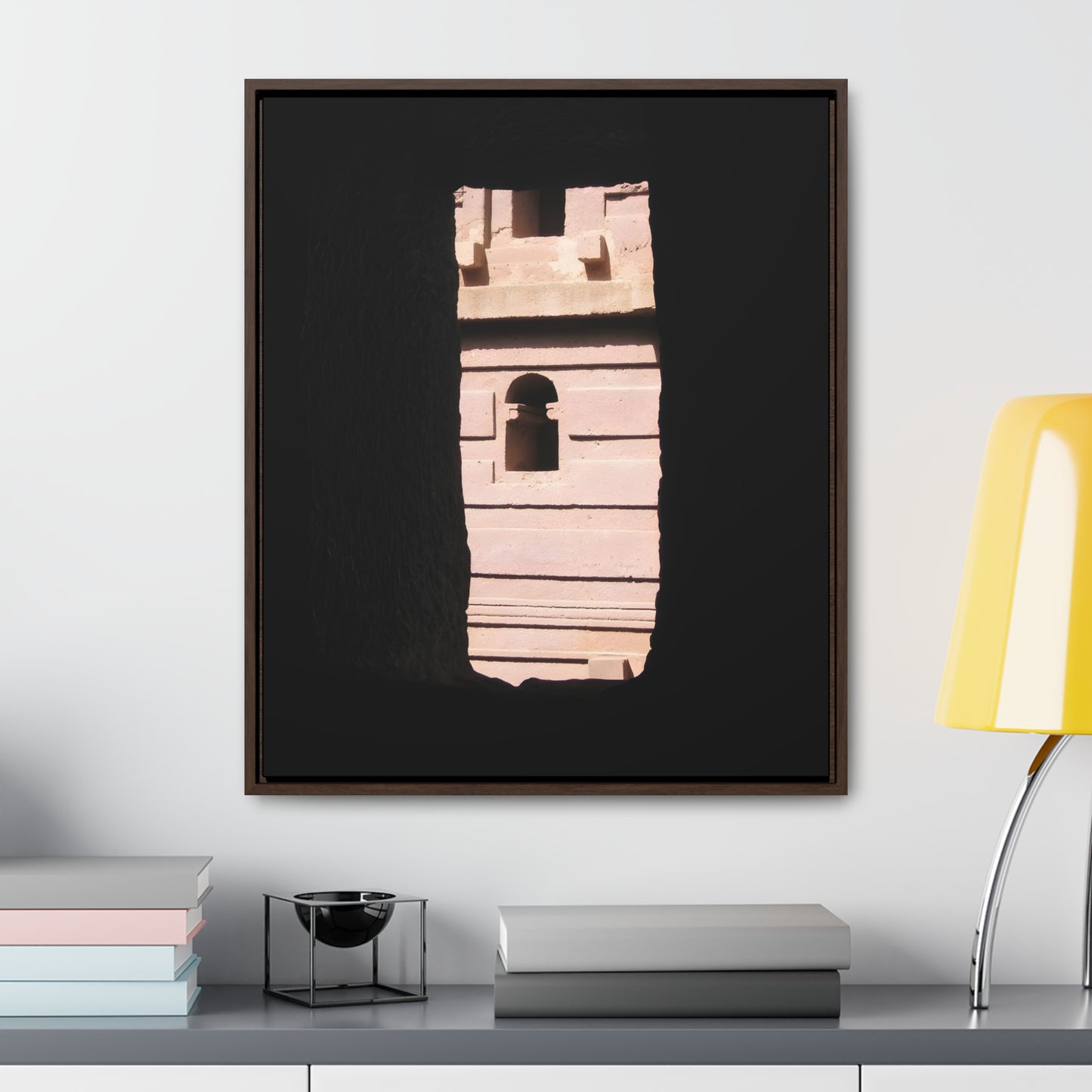 Sacred Portal - Framed Canvas Photography