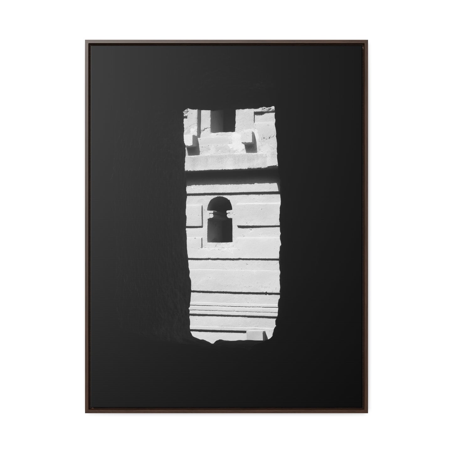 Sacred Portal - Framed Canvas Photography