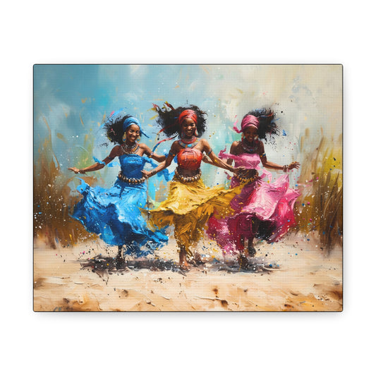 Windswept Rhythm - Canvas Wall Art