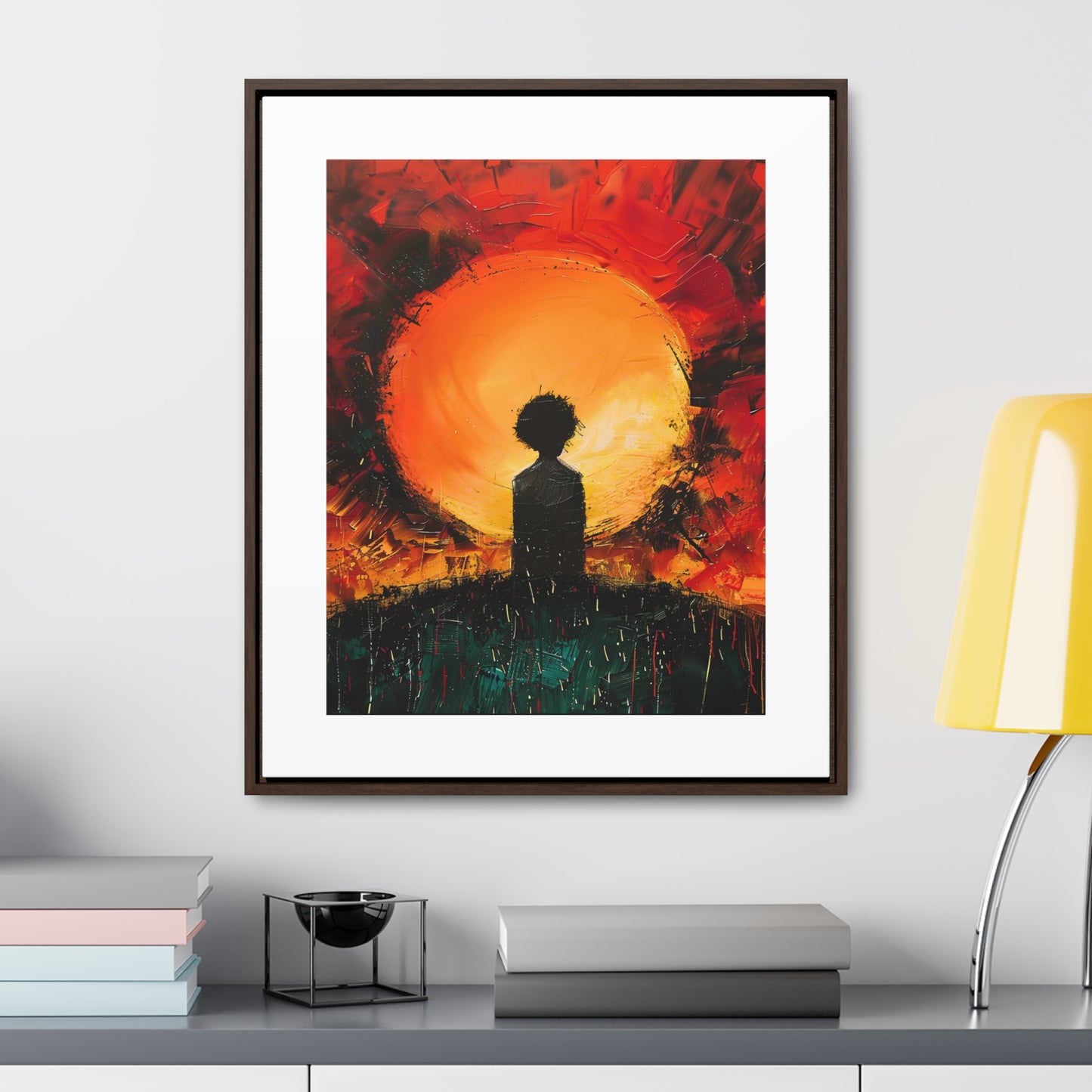 A Dawn of Promise - Framed Canvas Wall Art