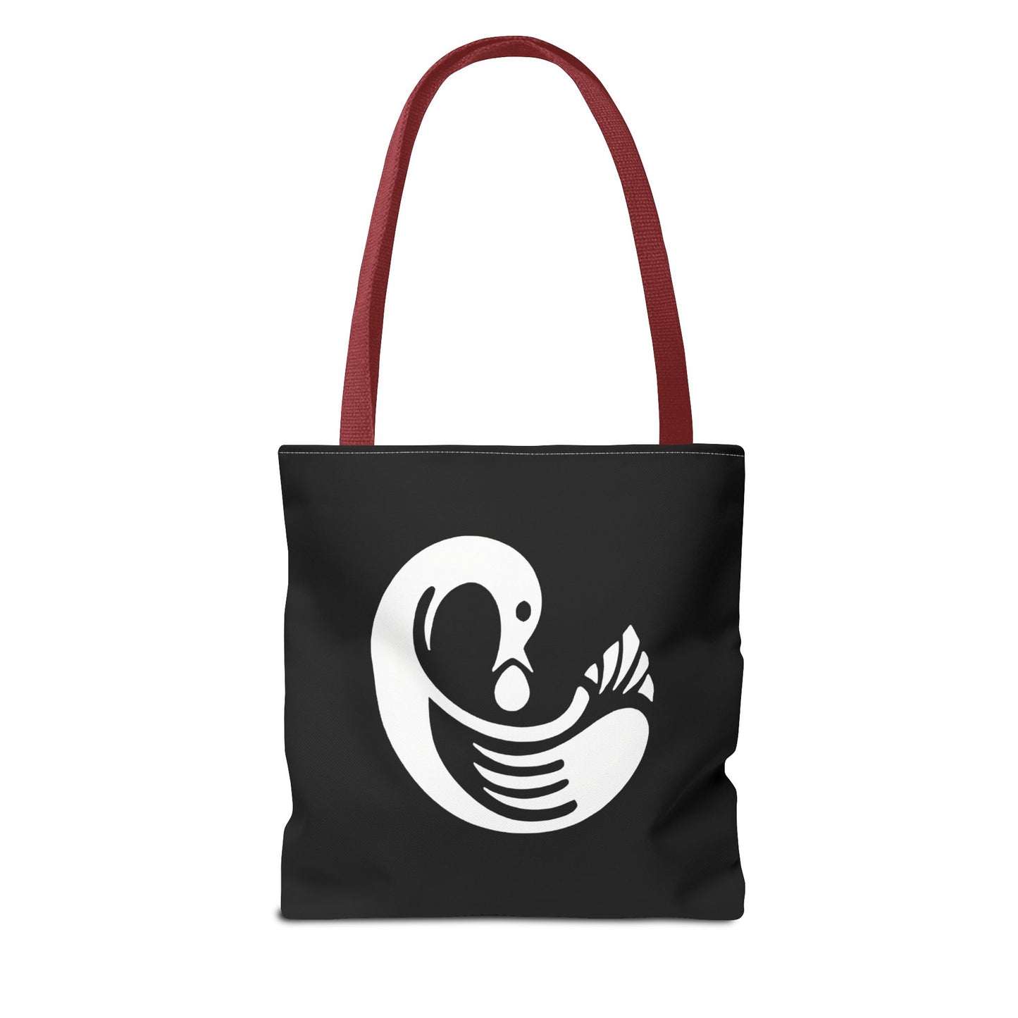 Sankofa & Yin Yang Heartware Symbols Tote Bag