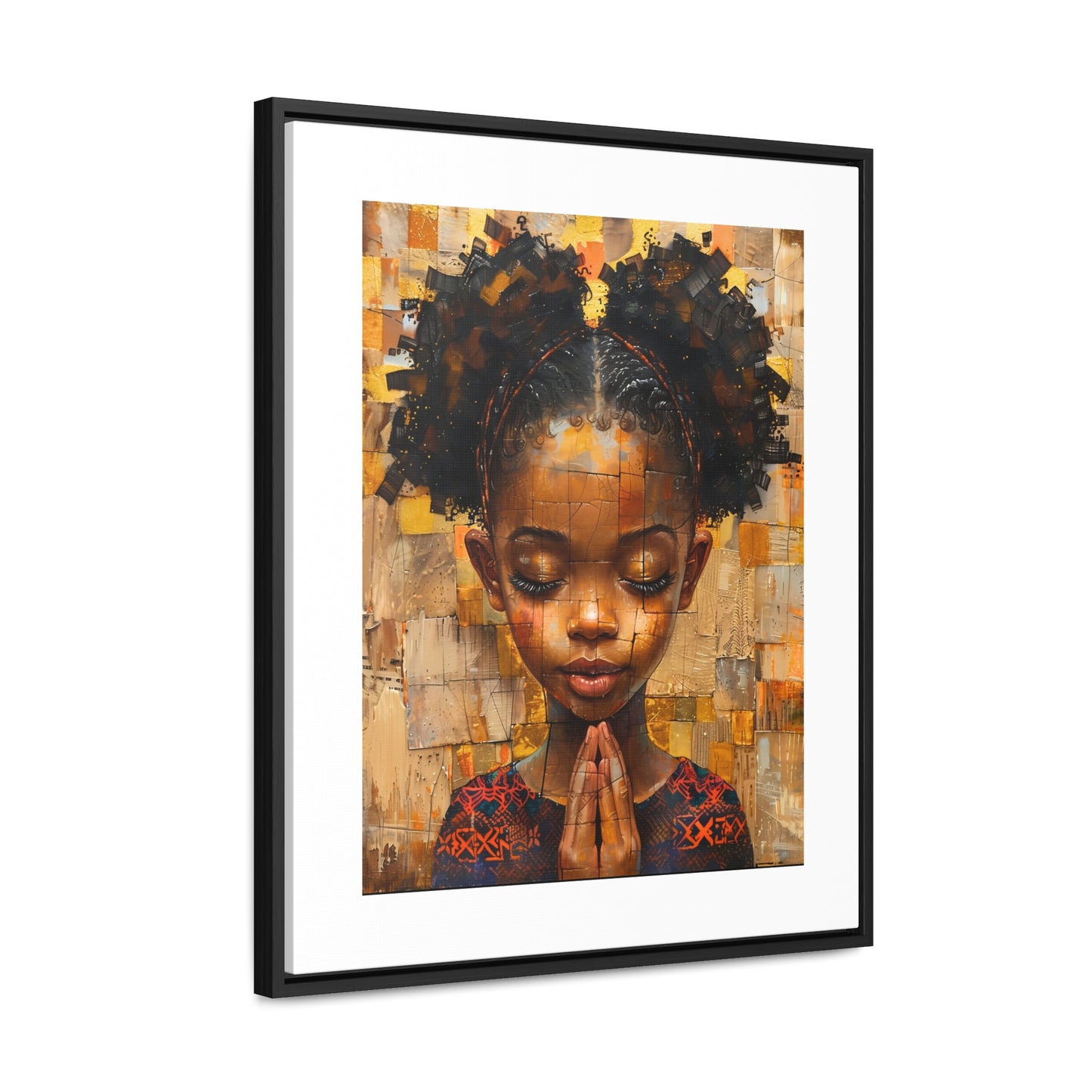 Whispers of Hope - Framed Canvas Wall Art