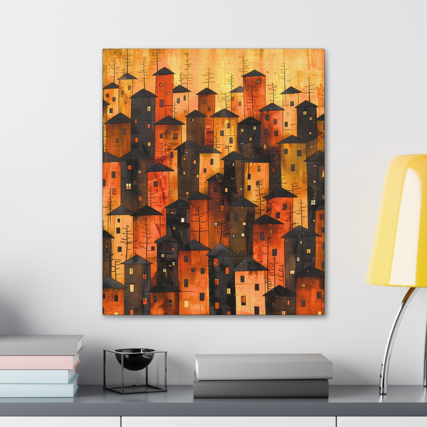 City of Inner Heights - Canvas Wall Art