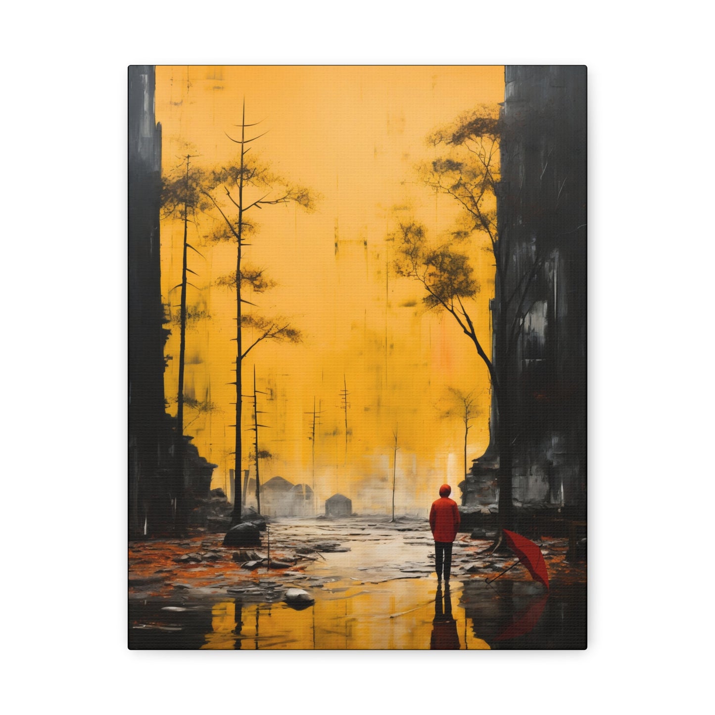 Unveiling the Sky - Canvas Wall Art
