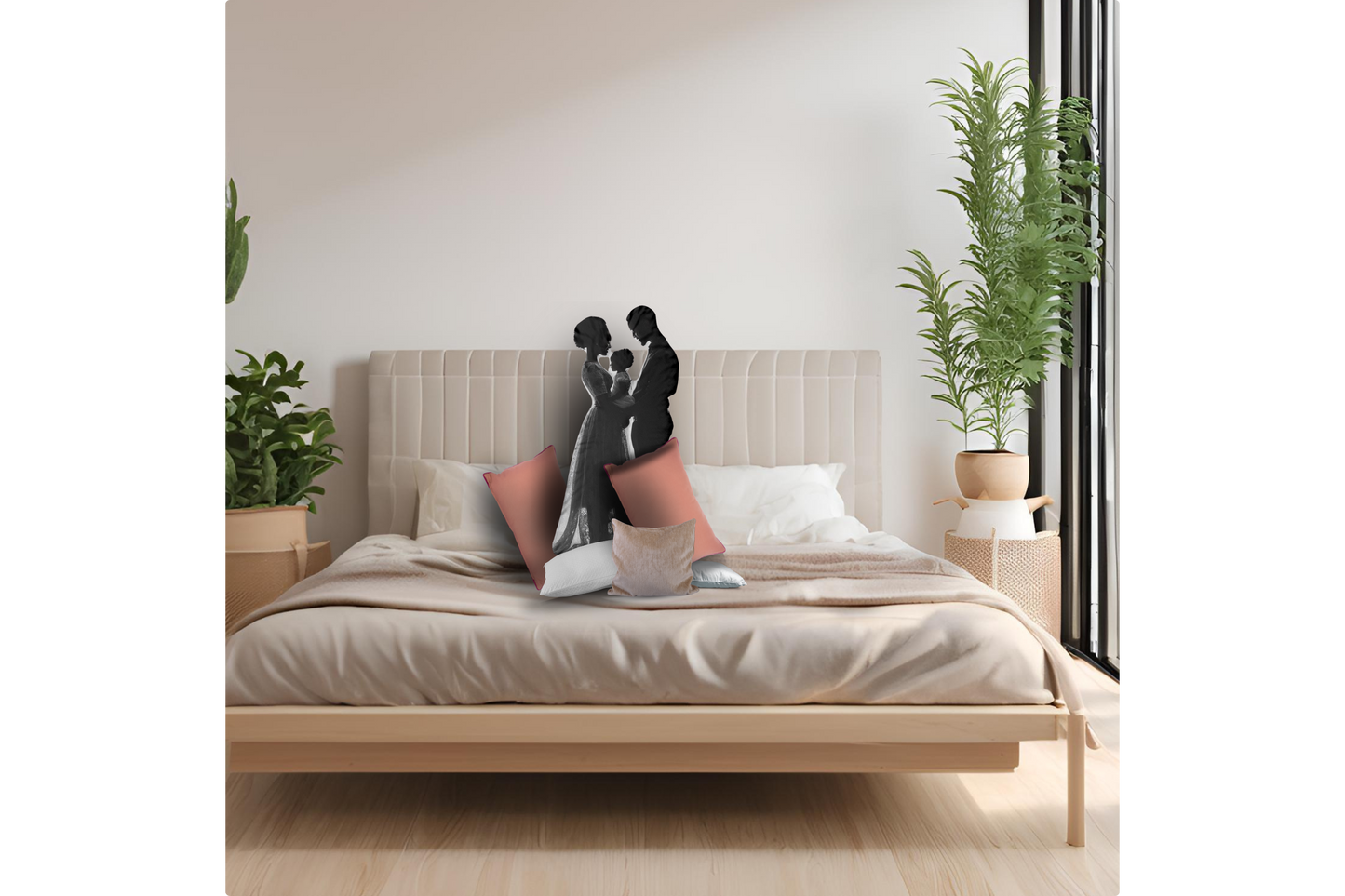 Soulmates (upload current photos) - Custom Shaped Pillows