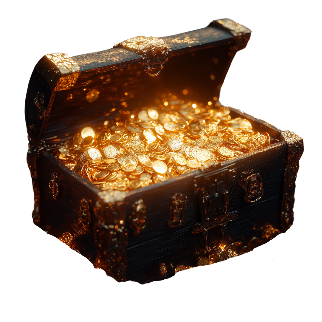 Treasure Chest - Custom Shaped Pillows